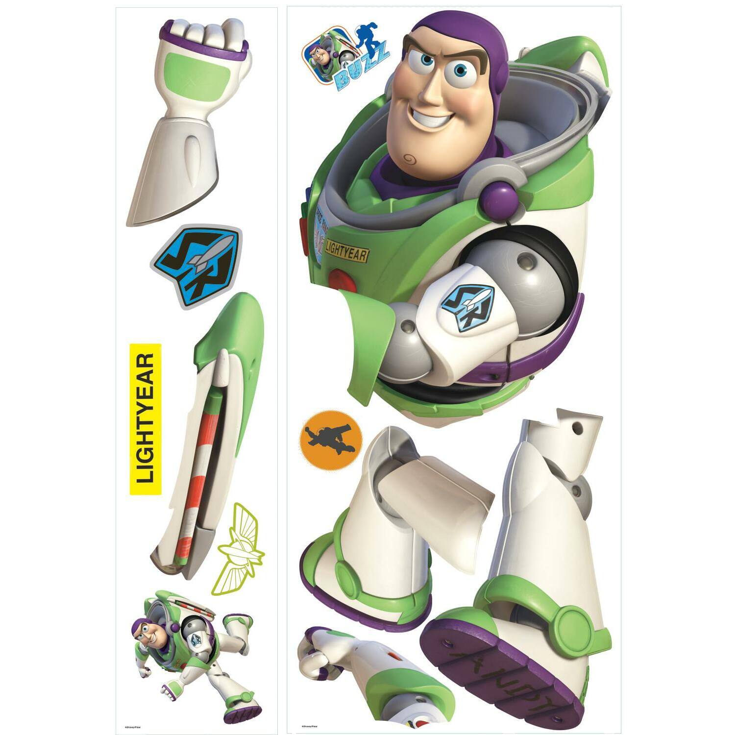 RoomMates Toy Story Buzz Peel &#x26; Stick Wall Decal