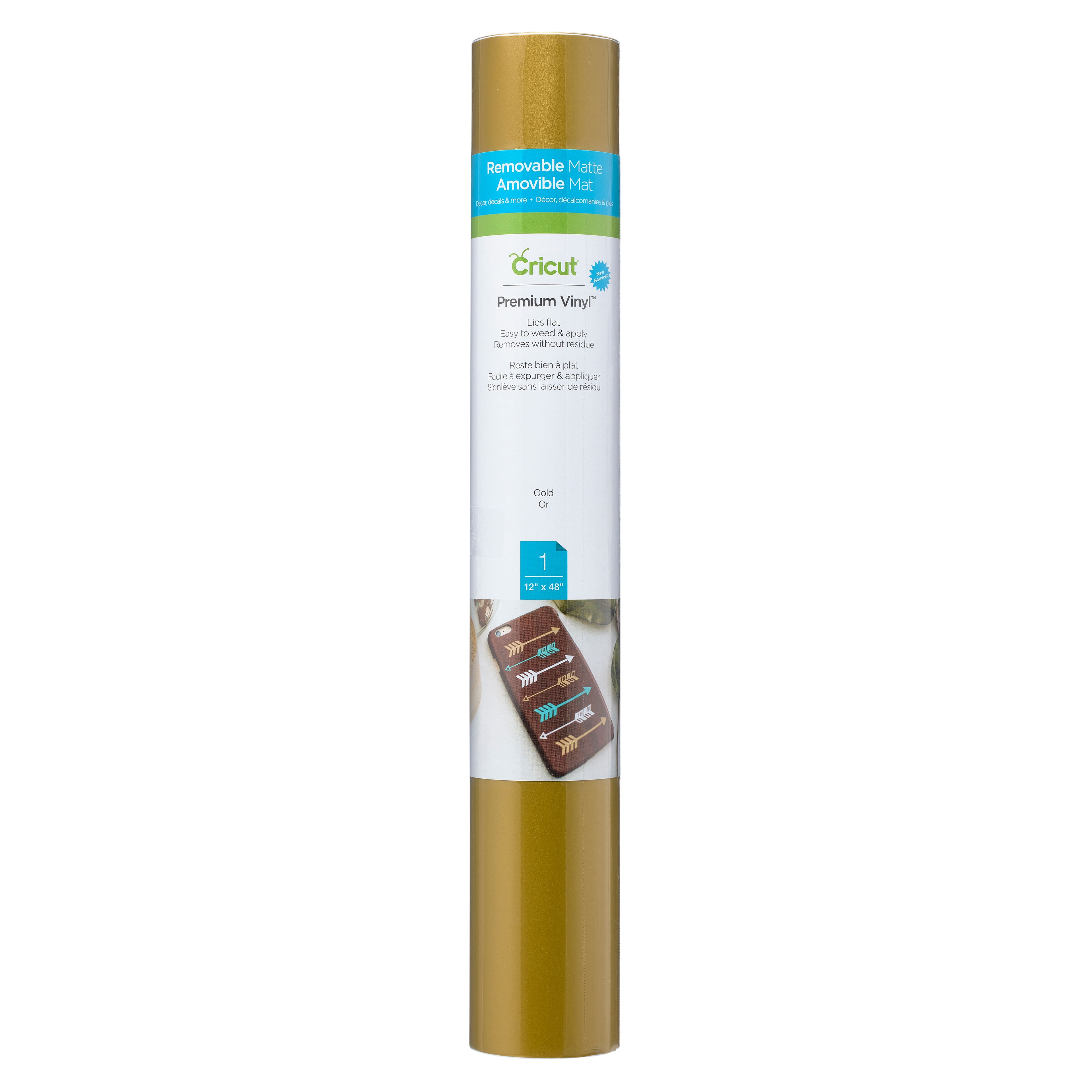 9 Pack: Cricut&#xAE; Removable Premium Vinyl&#x2122;