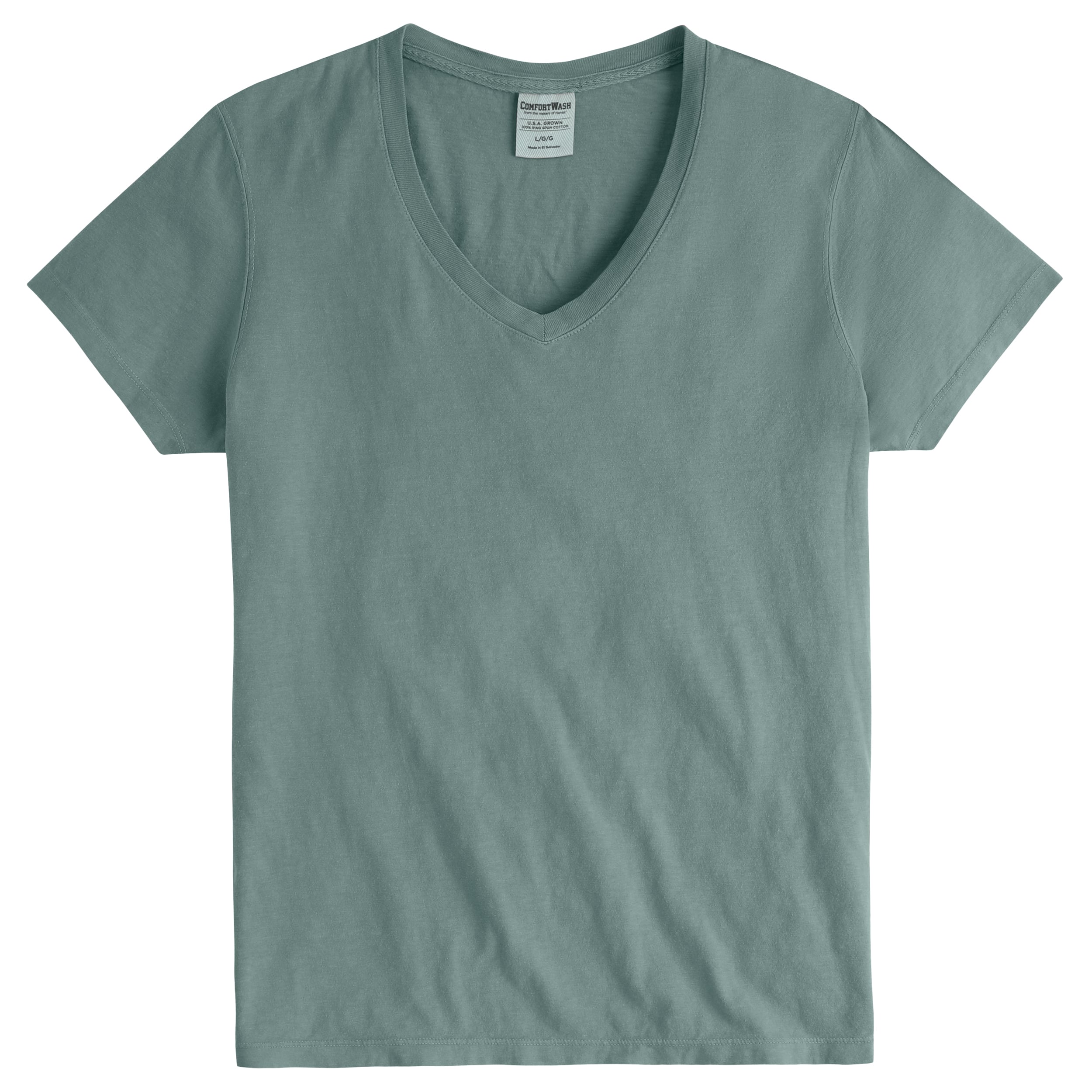 Hanes ComfortWash Garment-Dyed V-Neck Women&#x27;s T-Shirt