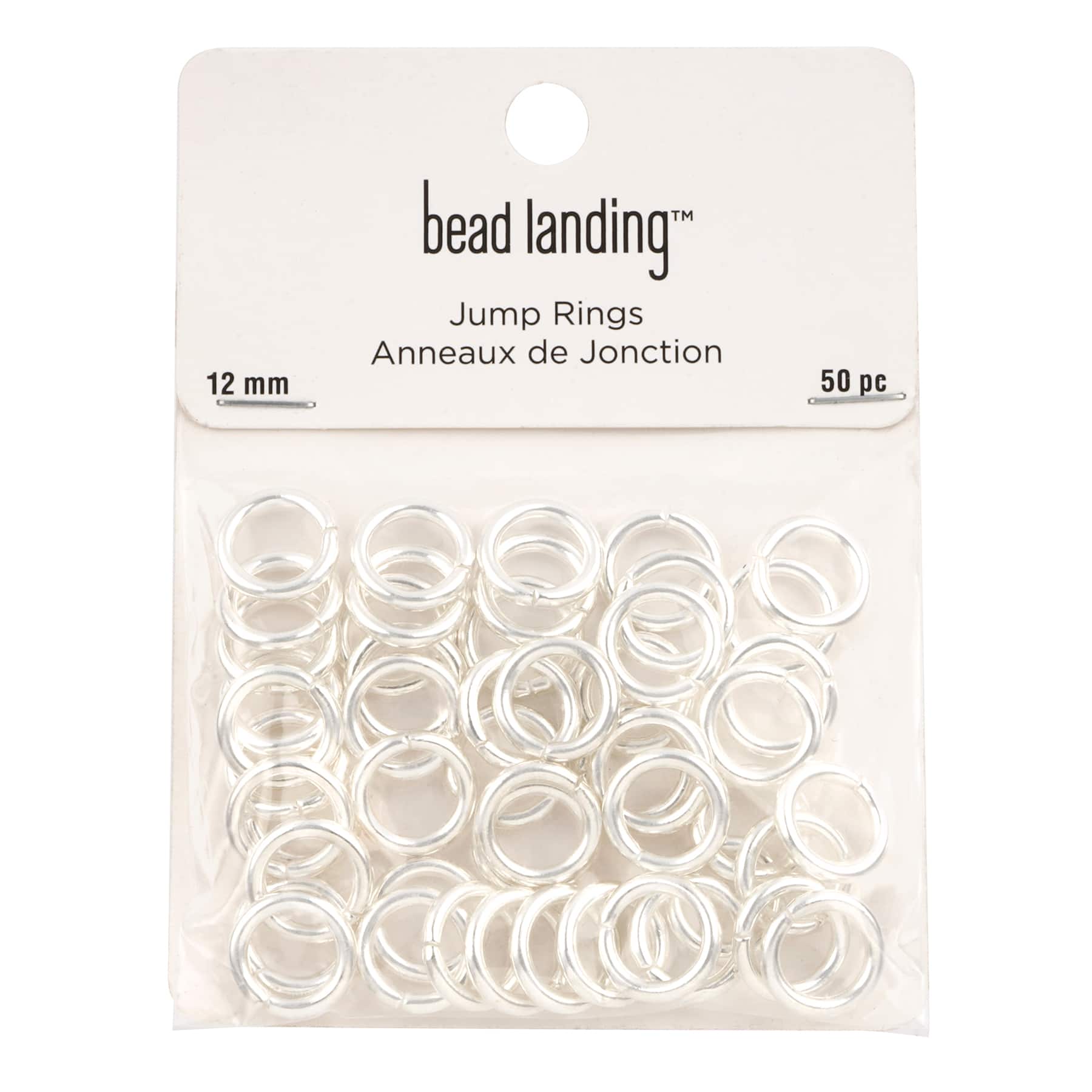 12 Packs: 50ct. (600 total) Jump Rings by Bead Landing&#x2122;