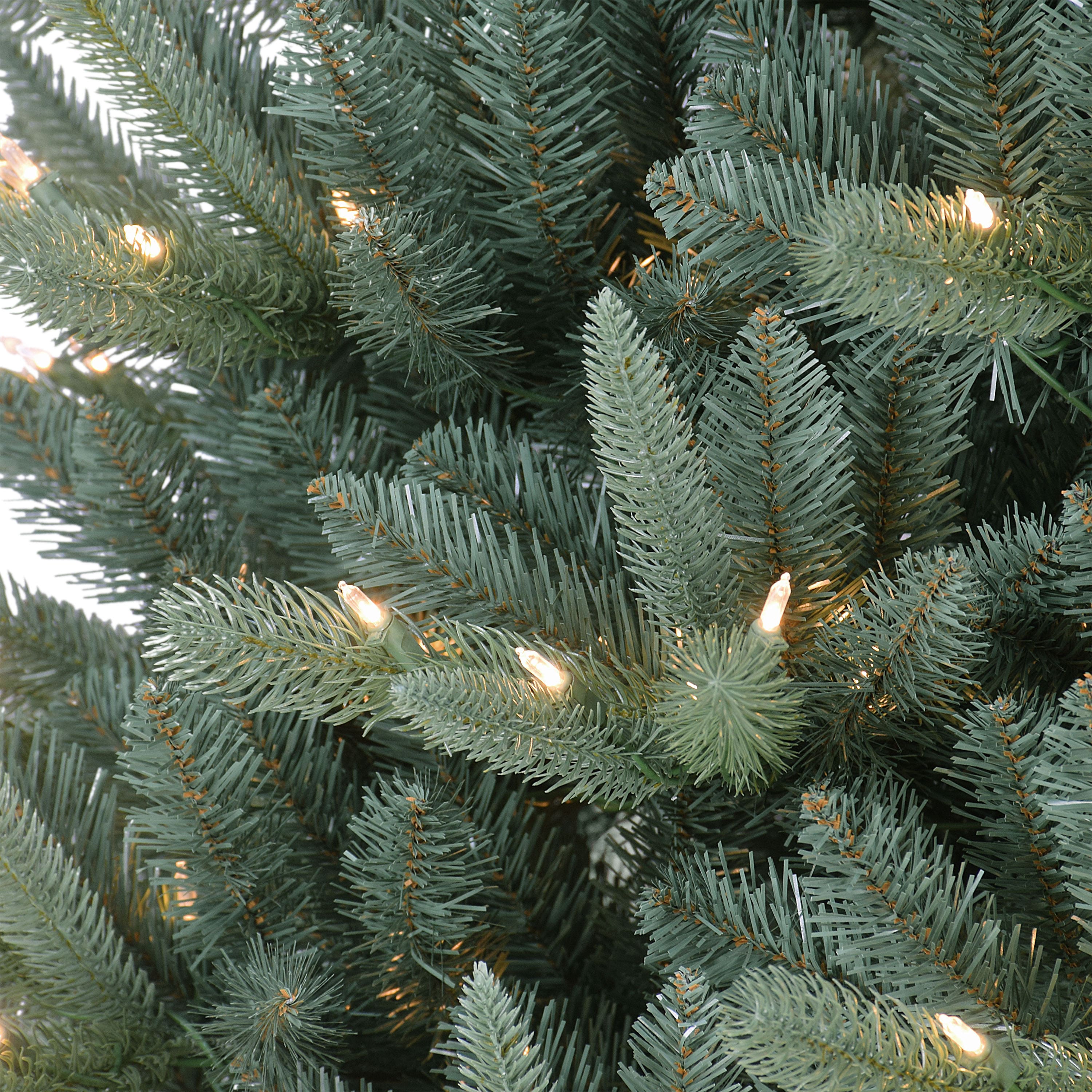 7.5ft. Pre-Lit Monterey Spruce Artificial Christmas Tree, Clear Incandescent Lights