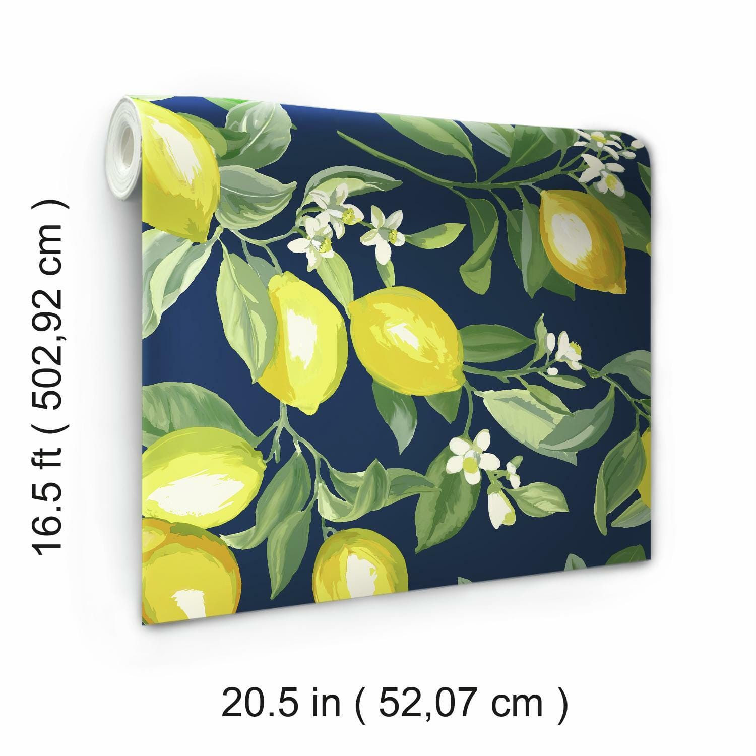 RoomMates Lemon Zest Peel &#x26; Stick Wallpaper
