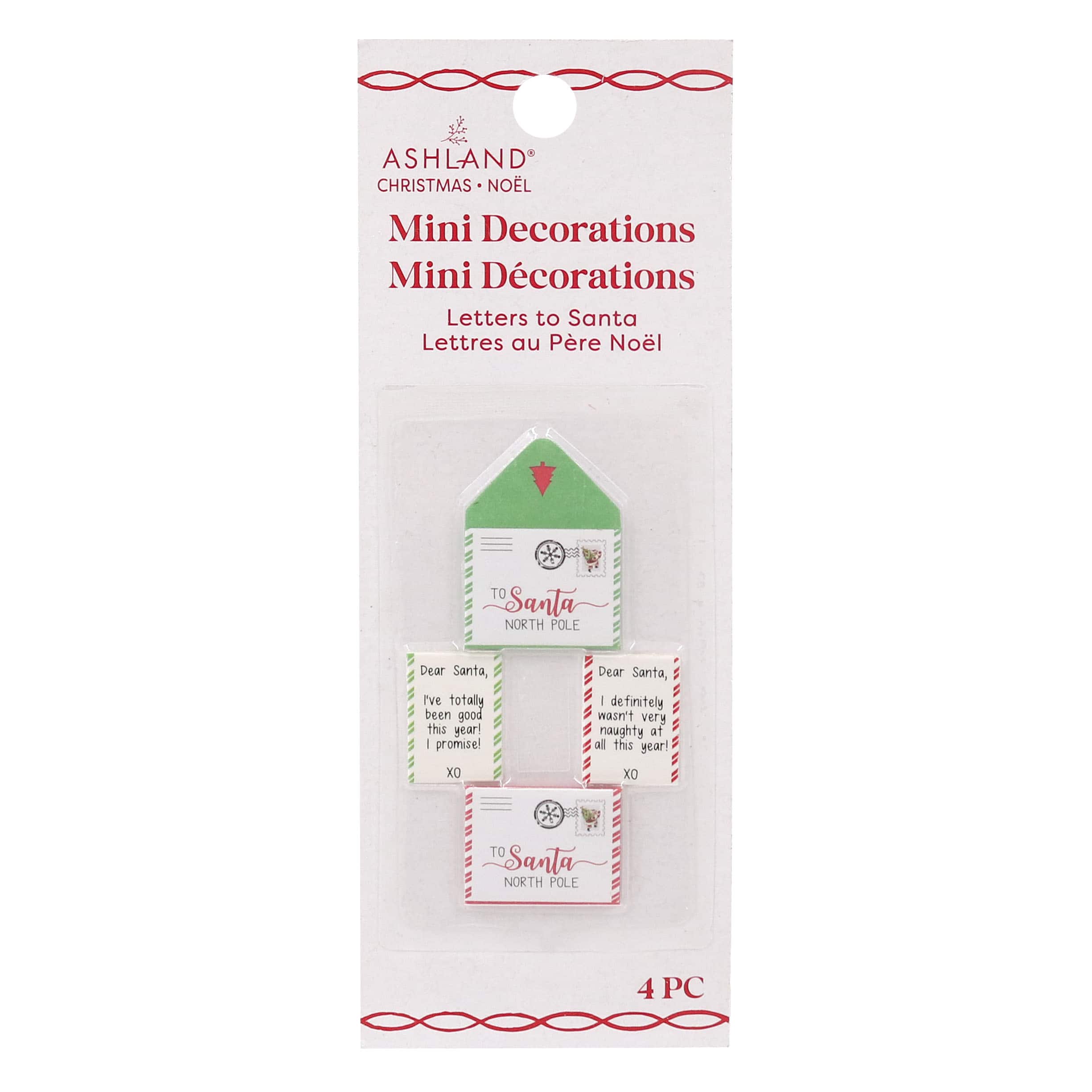 Mini Letters to Santa Decorations by Ashland&#xAE;