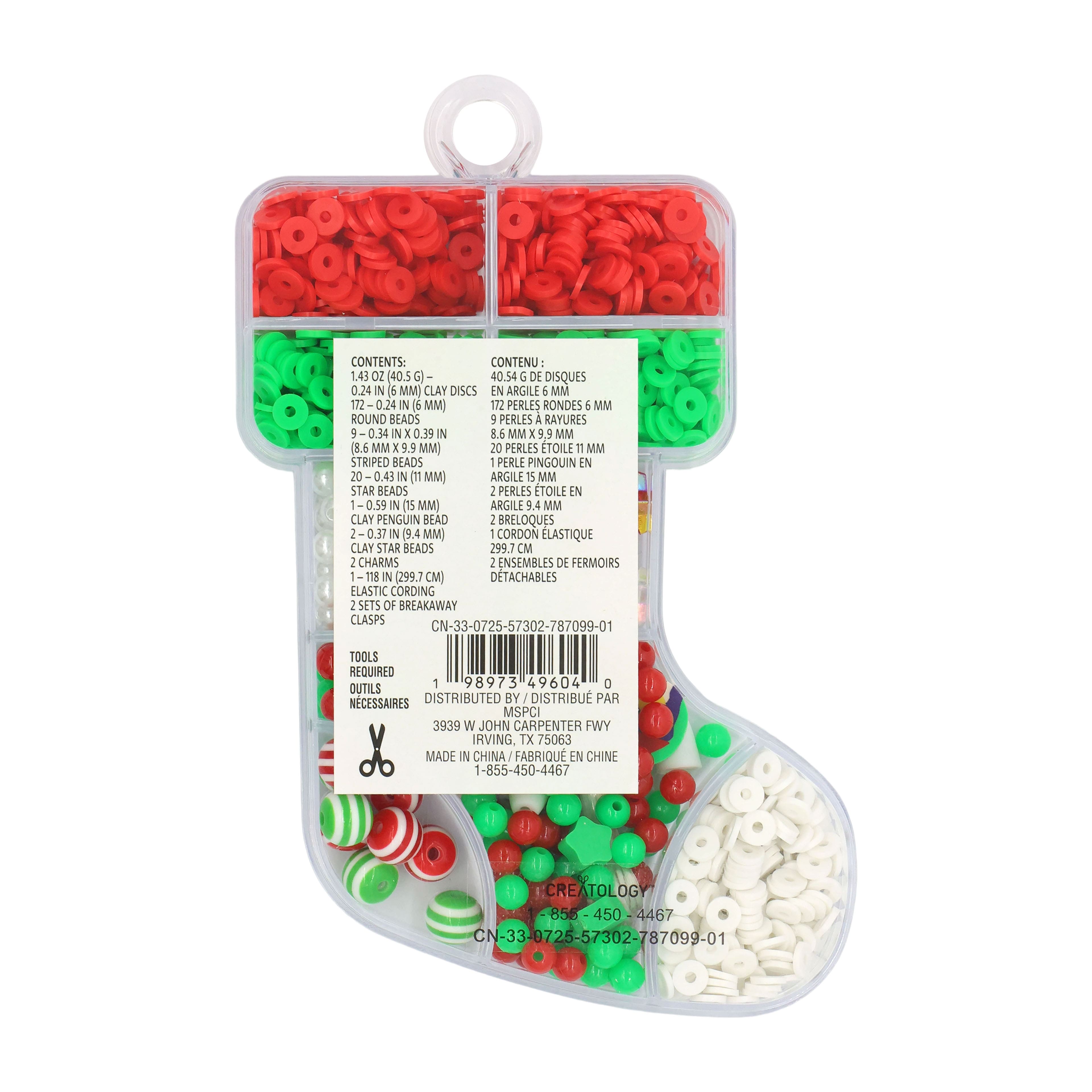 Christmas Stocking Bead Kit by Creatology&#x2122;