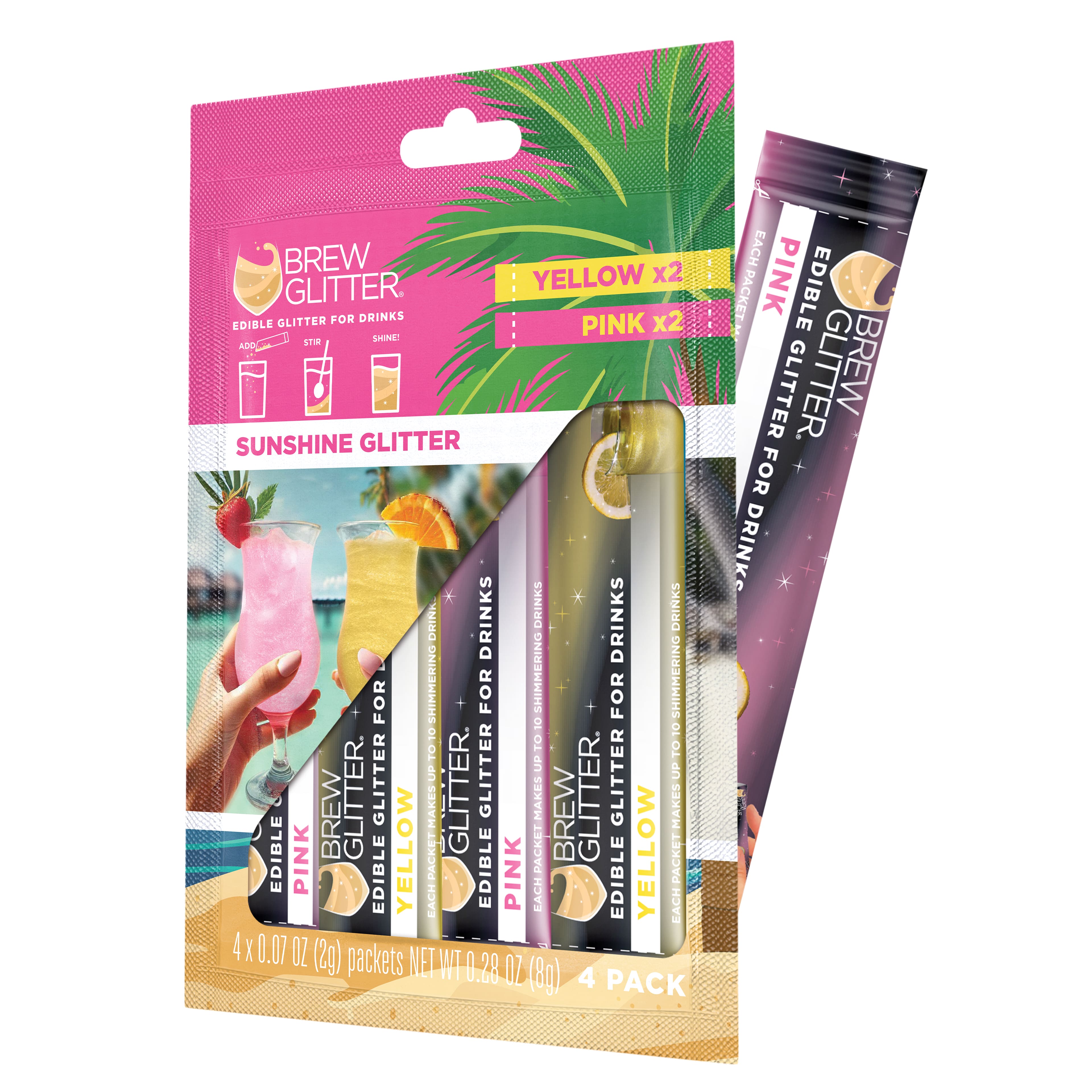 Bakell&#xAE; Brew Glitter&#xAE; Edible Sunshine Glitter, 4ct.
