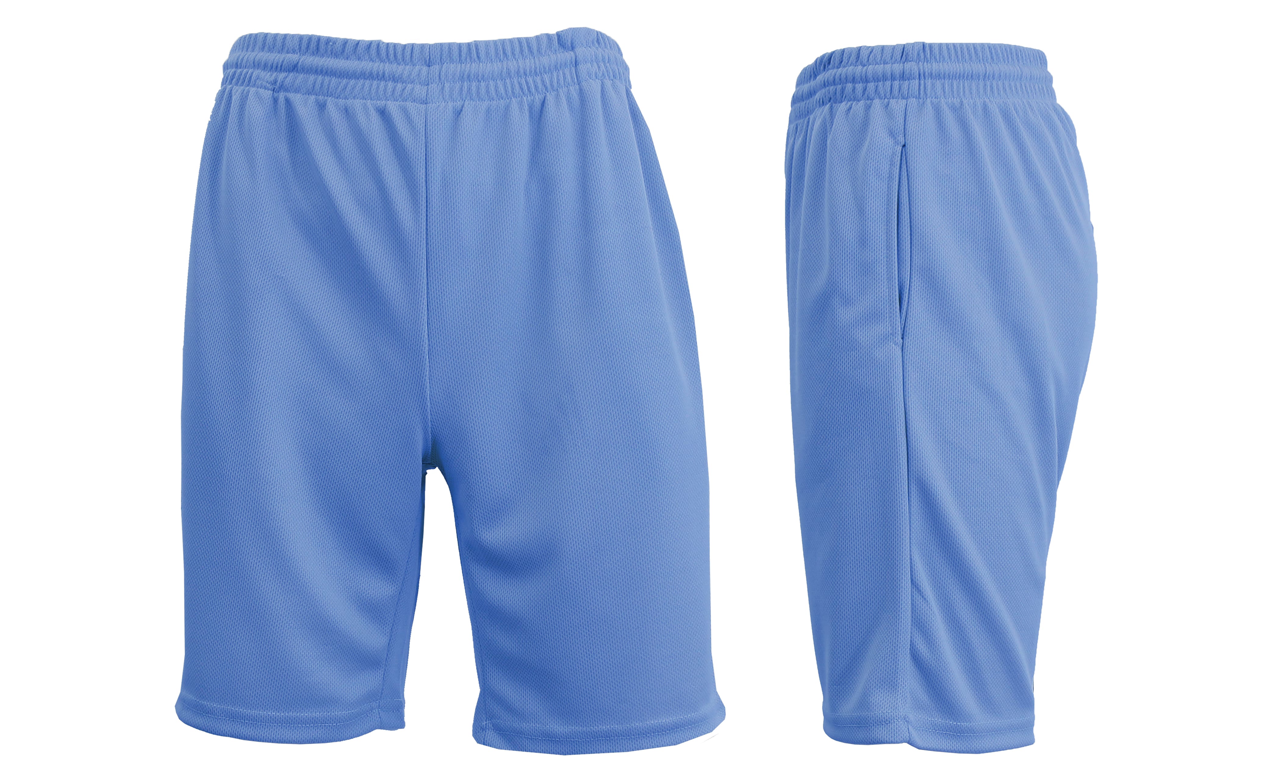 Galaxy by Harvic Men's Moisture Wicking Performance Basic Mesh Shorts