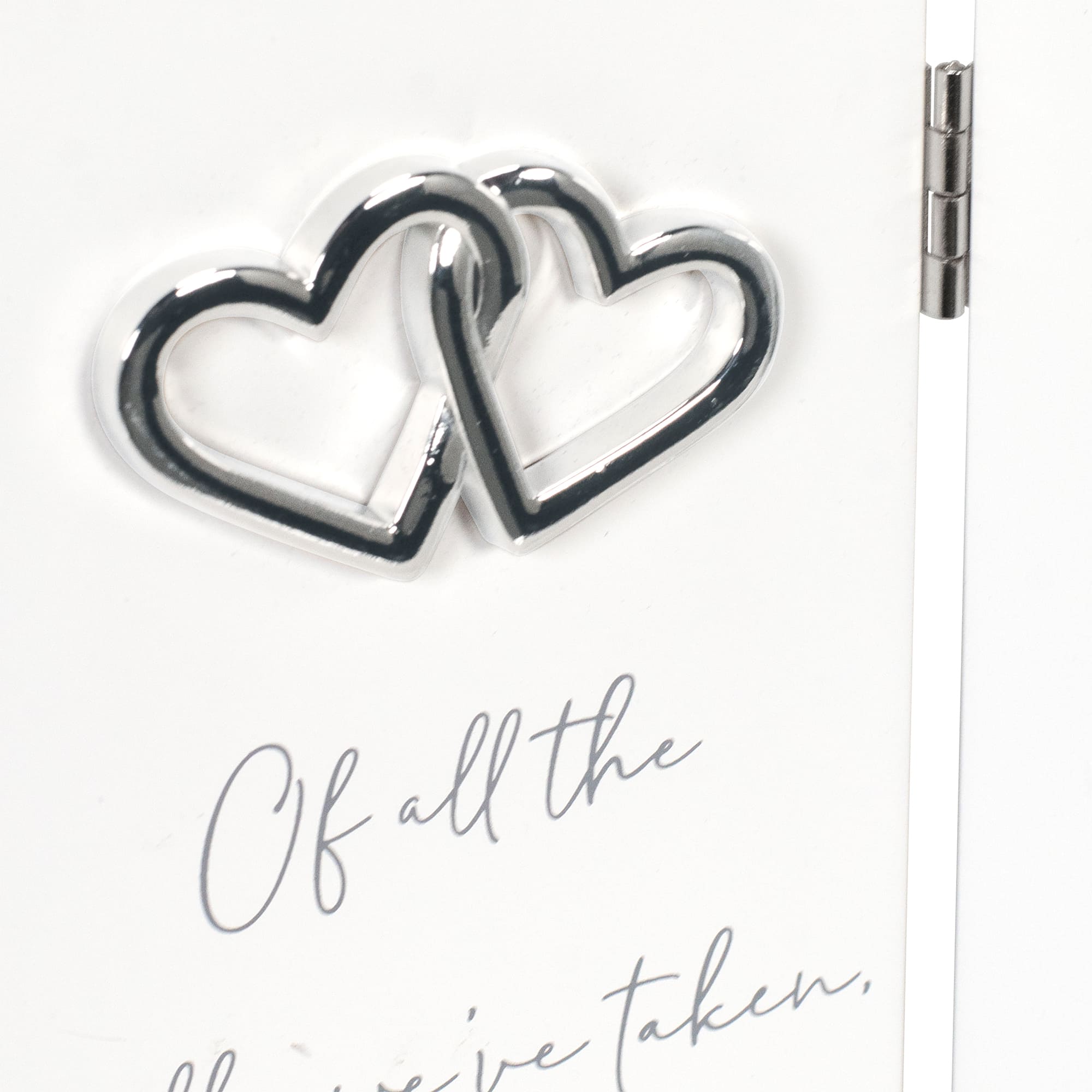 Malden International Of All the Walks We've Taken This is My Favorite Wedding Matted Hinged Keepsake Frame