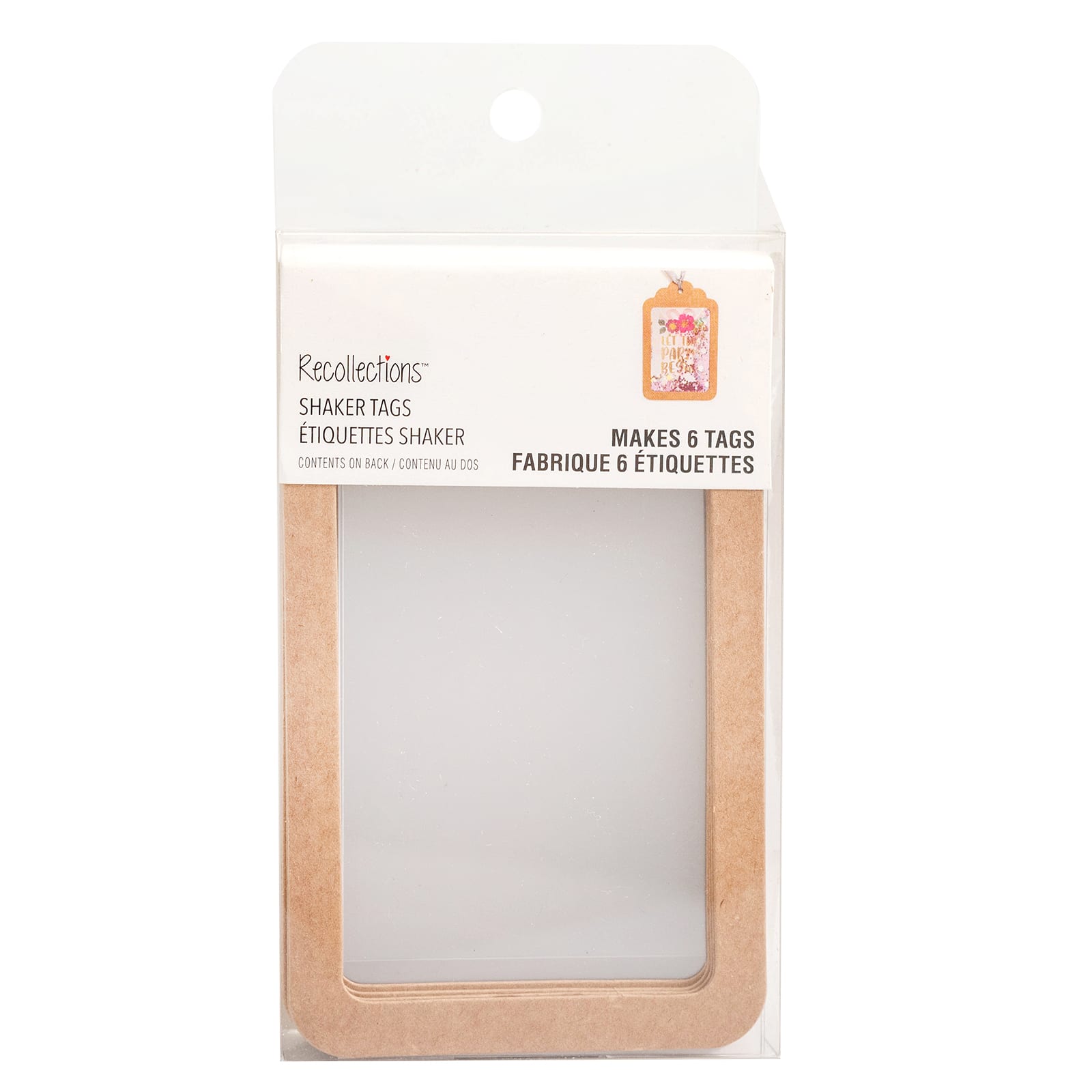 Rounded Standard Shaker Tags Kit by Recollections&#x2122;