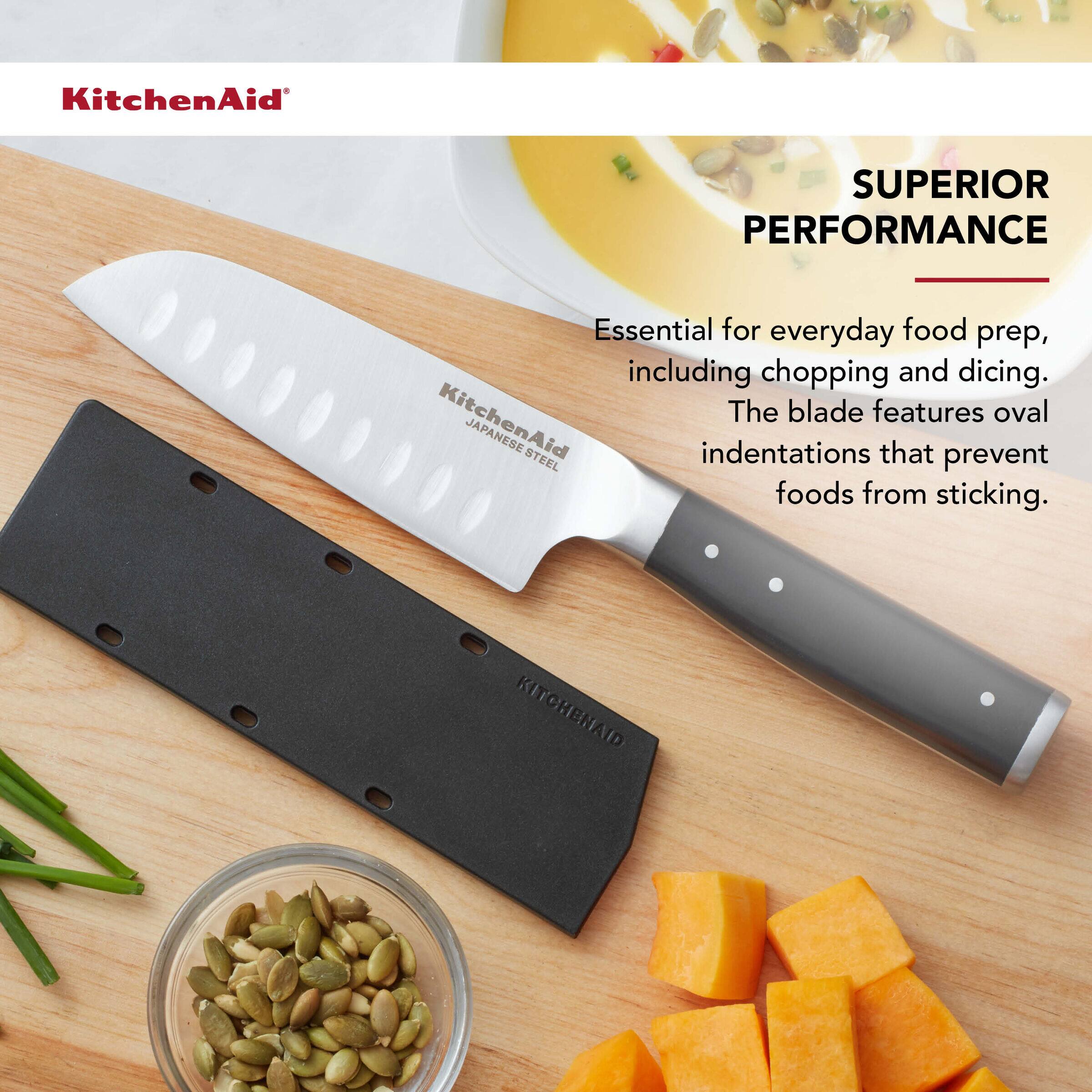 KitchenAid Gourmet 5&#x22; Santoku with Sheath