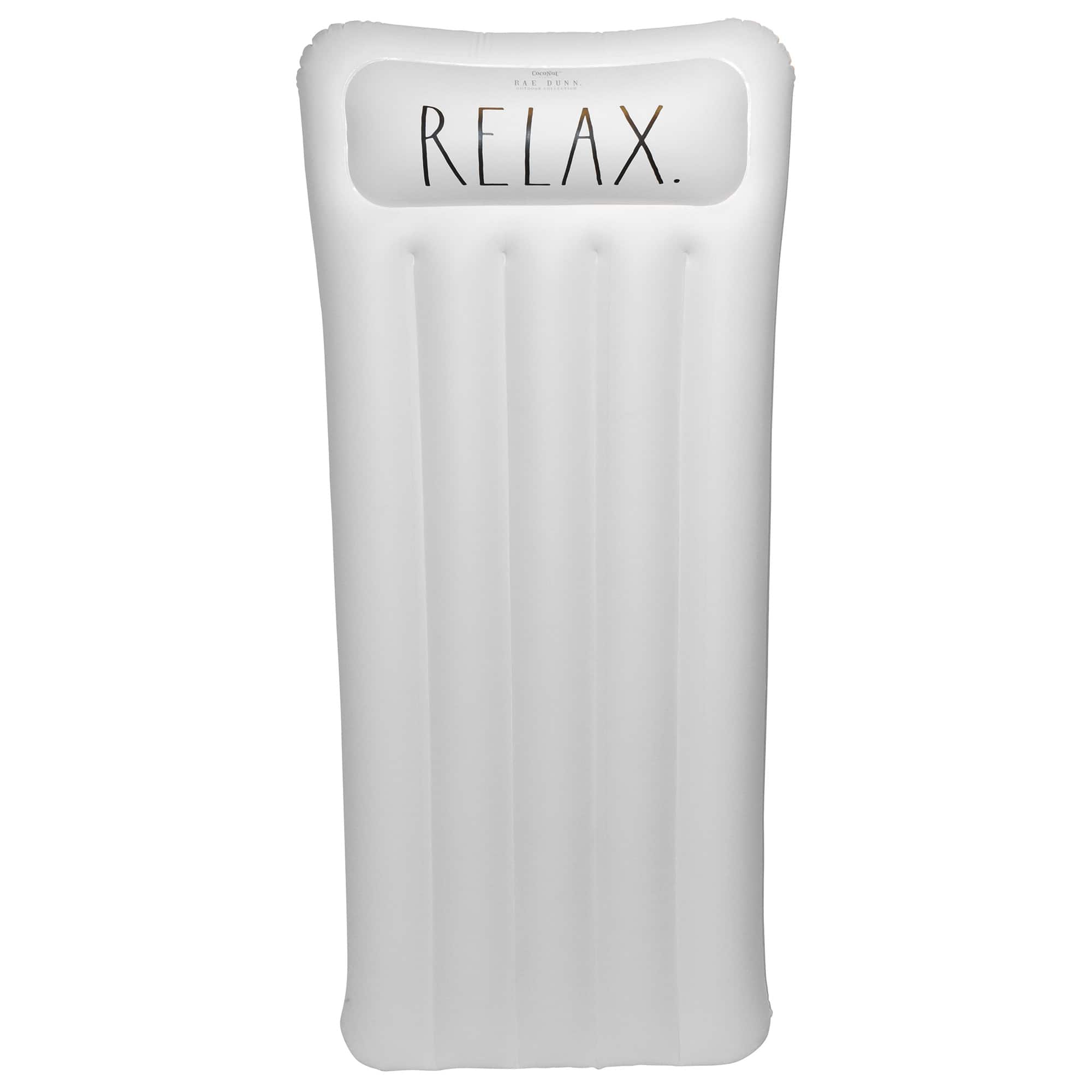Rae Dunn 6ft. Relax Lounger Pool Float