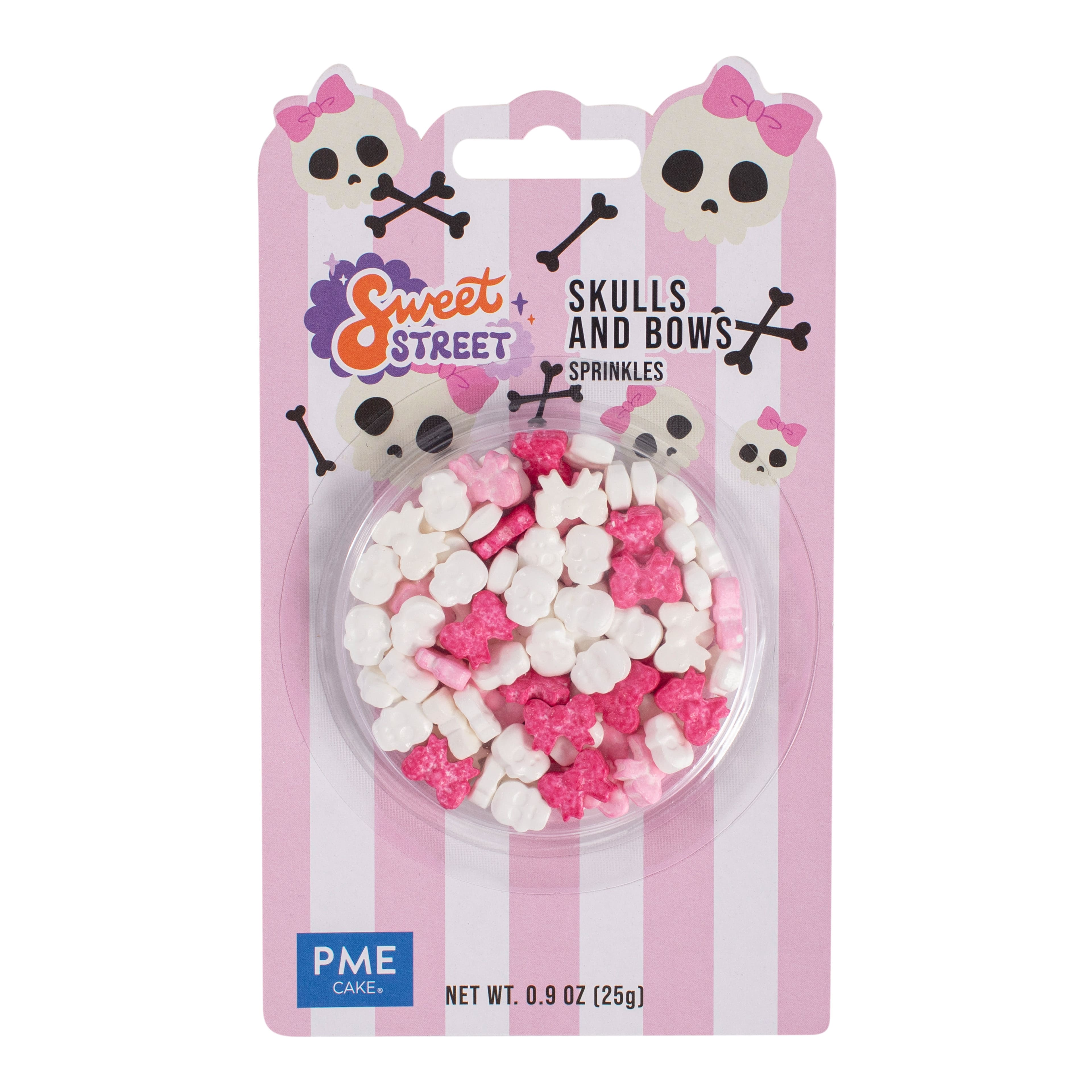 PME Cake Sweet Street® Skull & Bone Sprinkles
