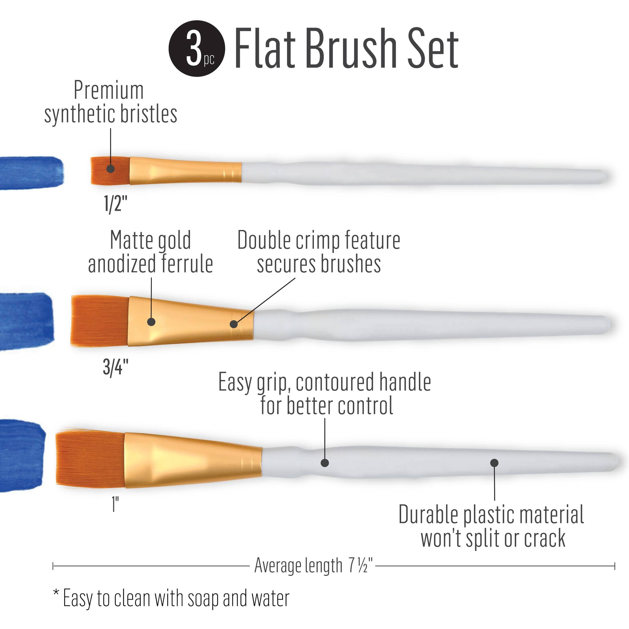 FolkArt&#xAE; Metallic&#x2122; Jewel Tone Paint &#x26; Brush Kit