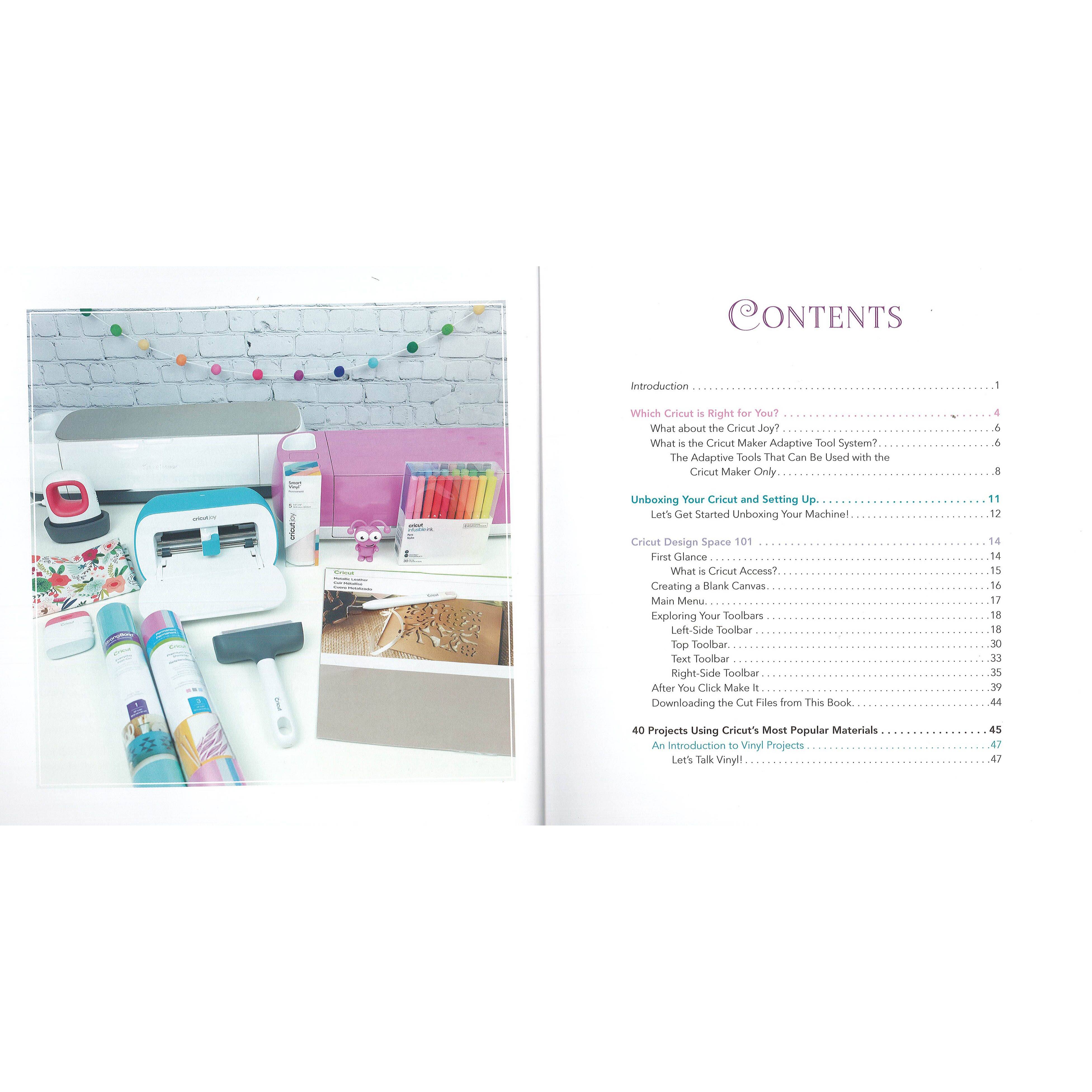 Cricut Crafts Book by Crystal Allen - Hello Creative Family