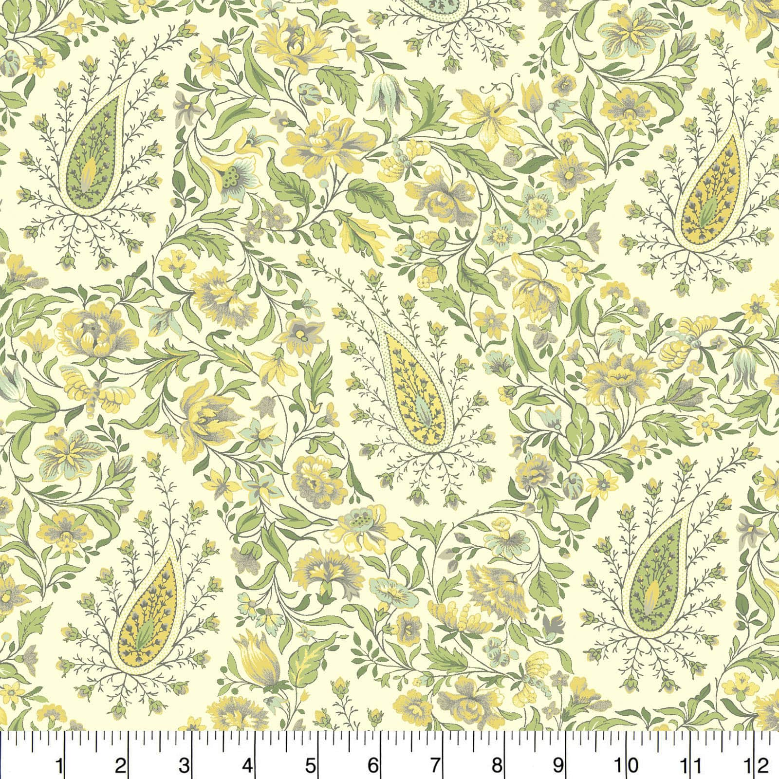 Pkl Studio Verveine Paisley Cotton Home D&#xE9;cor Fabric