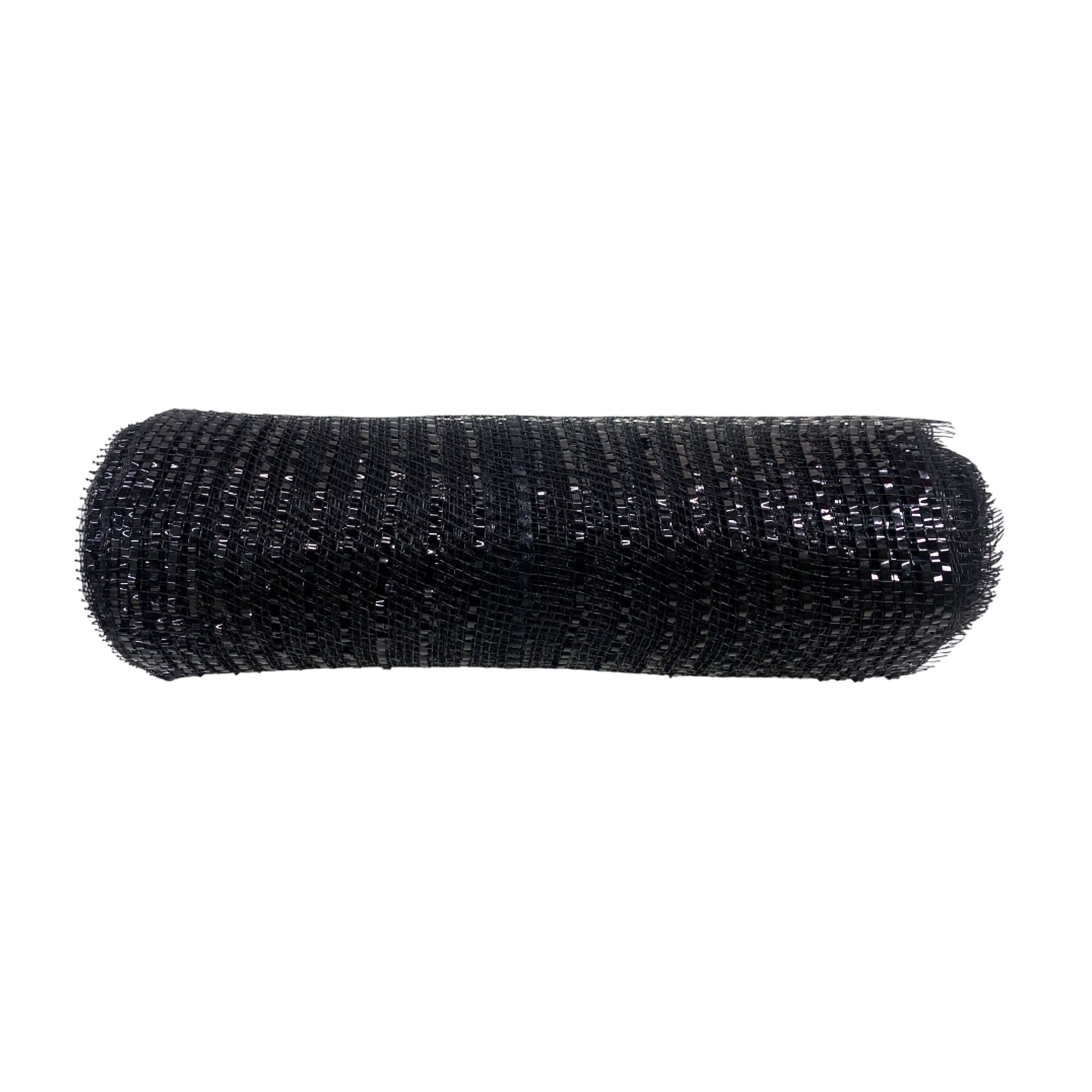 9.5&#x22; x 6yd. Black Mummy Mesh by Celebrate It&#xAE;
