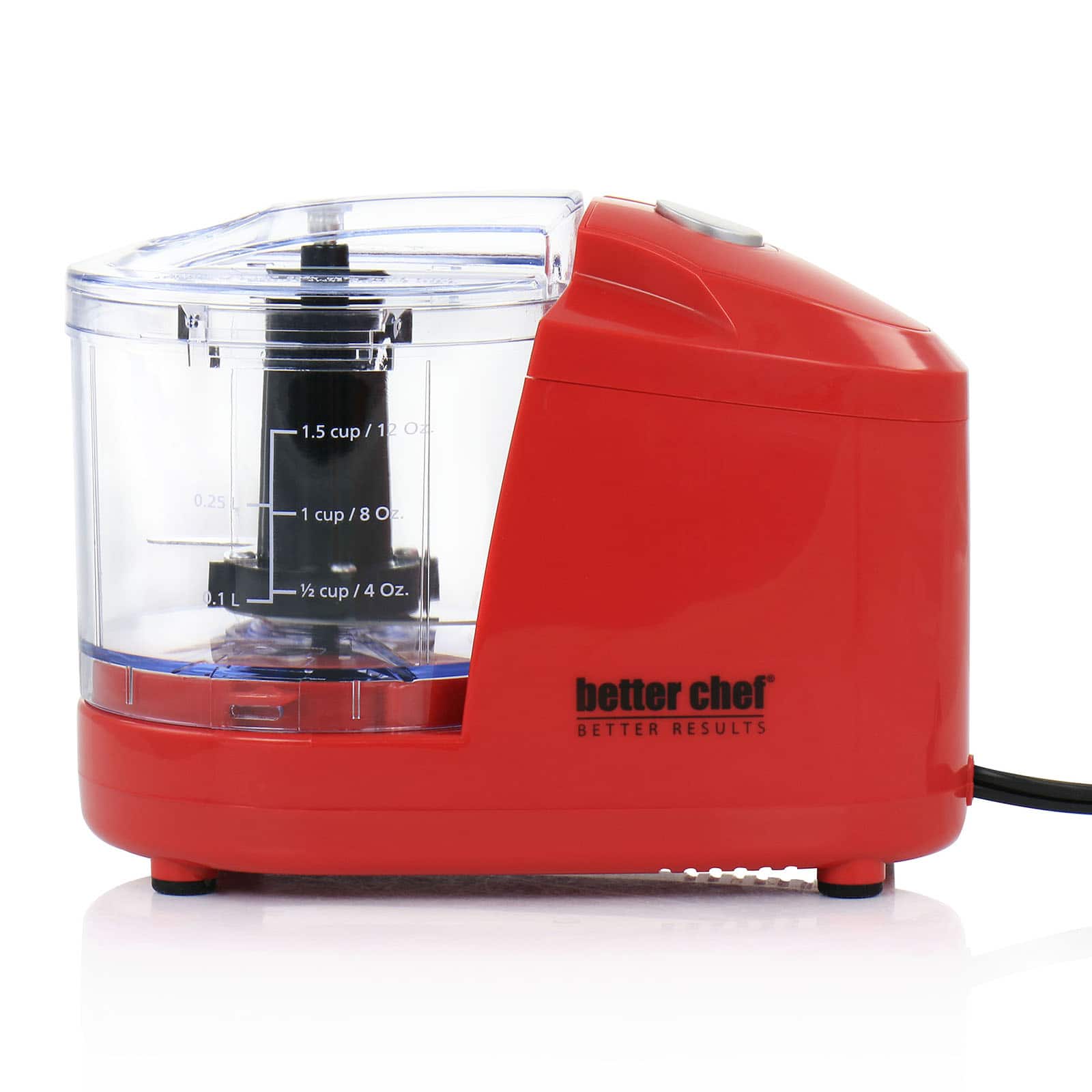 Better Chef Red Compact 12oz. Mini Chopper