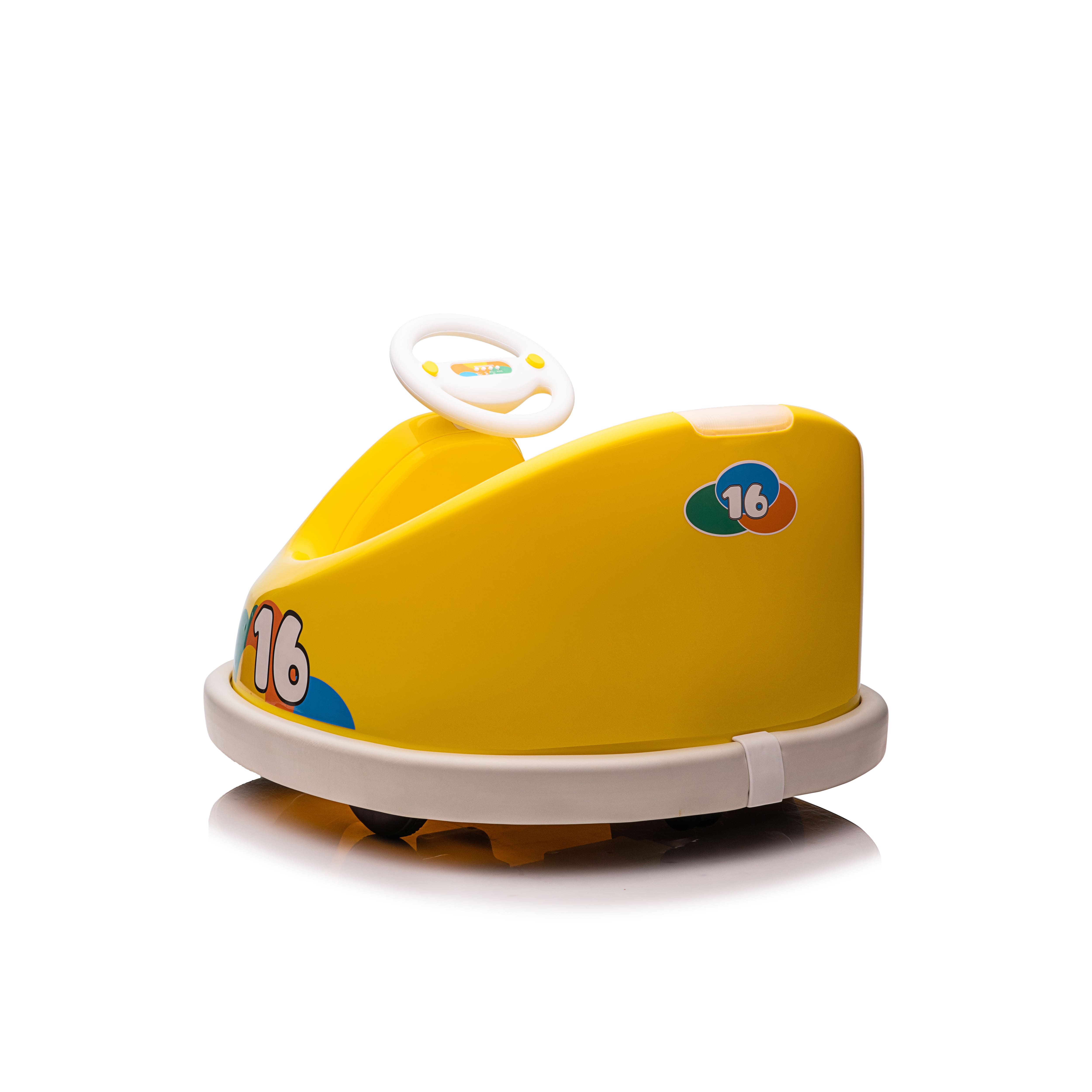 Best Ride On Cars&#x2122; Yellow 6V Bumper Car