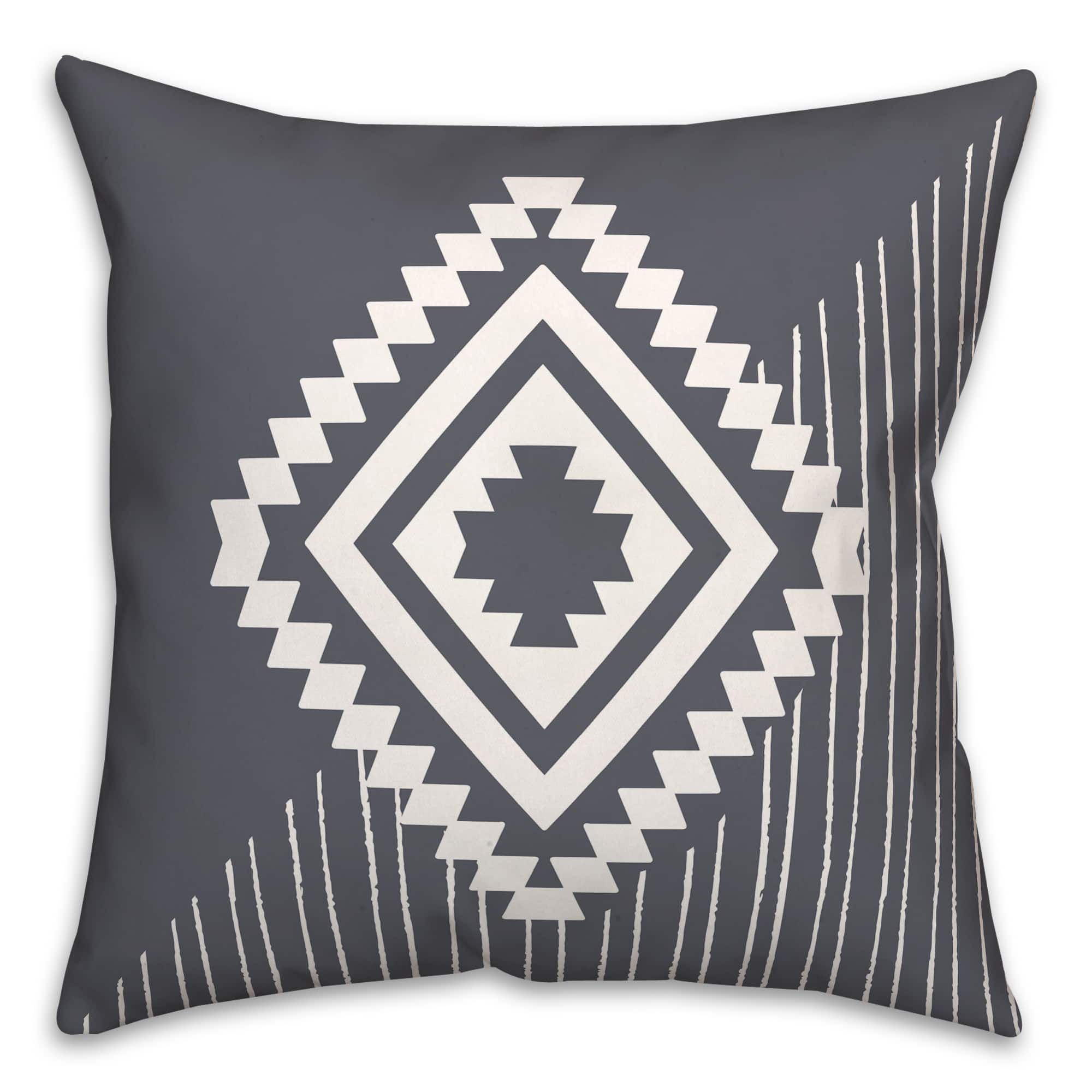 Southwest Diamond 18&#x22; x 18&#x22; Throw Pillow