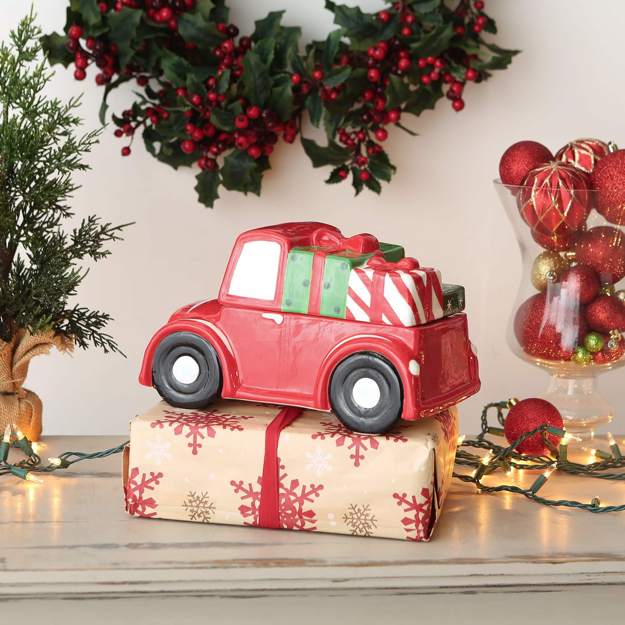 DII&#xAE; Christmas Truck Cookie Jar