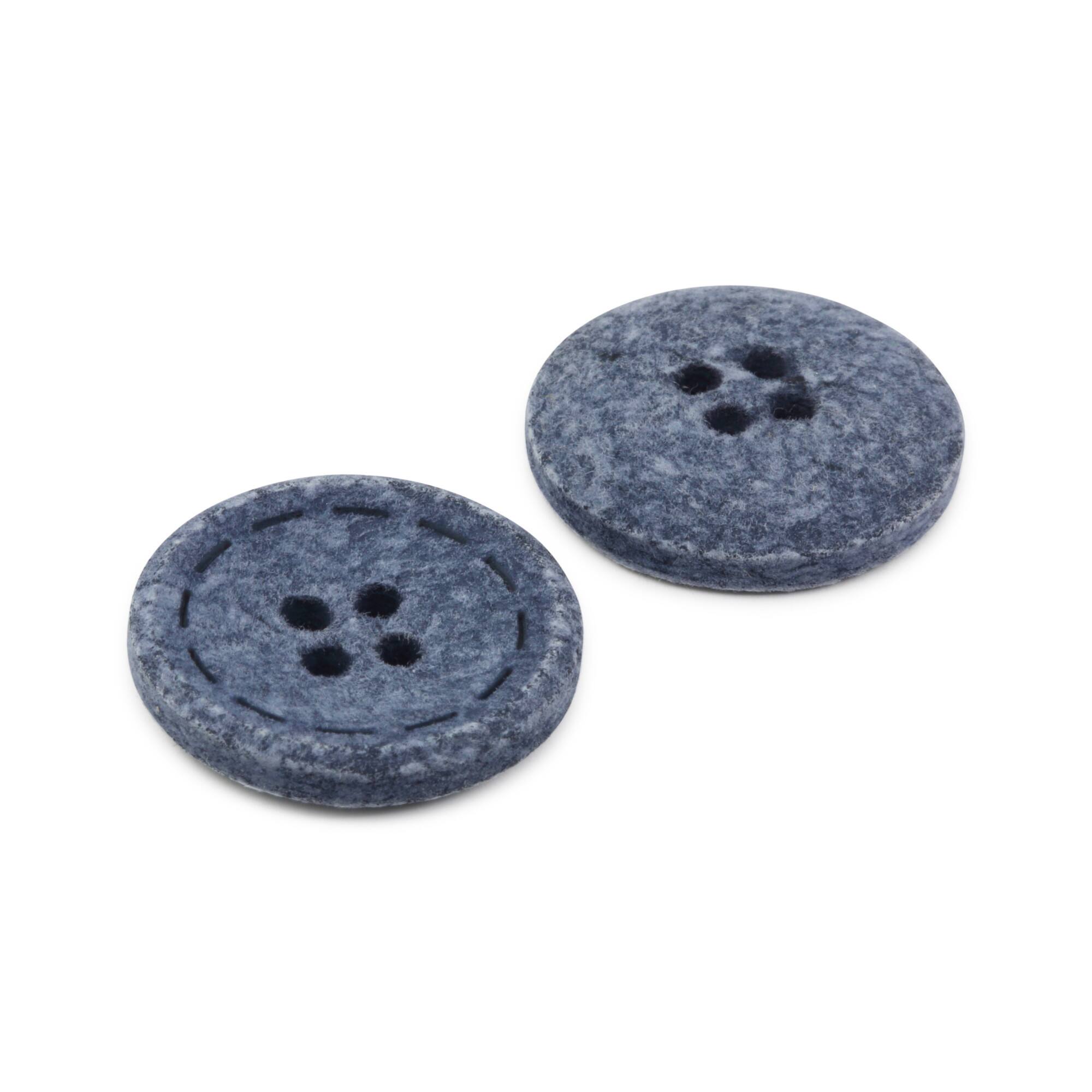 Dritz&#xAE; 20mm Recycled Cotton Round Stitch Button, 9ct.