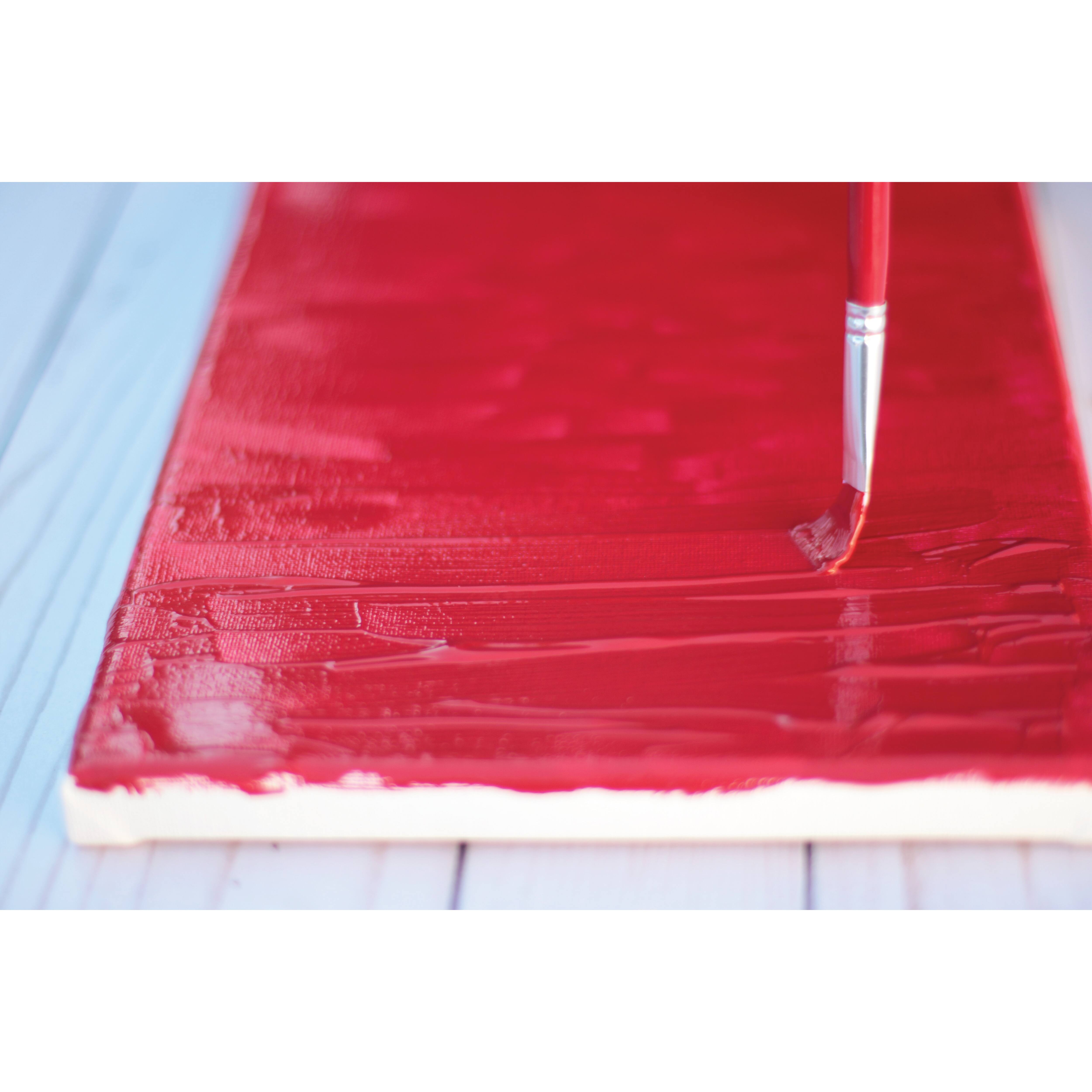 Hello, Artist! Short Handle White Taklon 12 Piece Brush Set