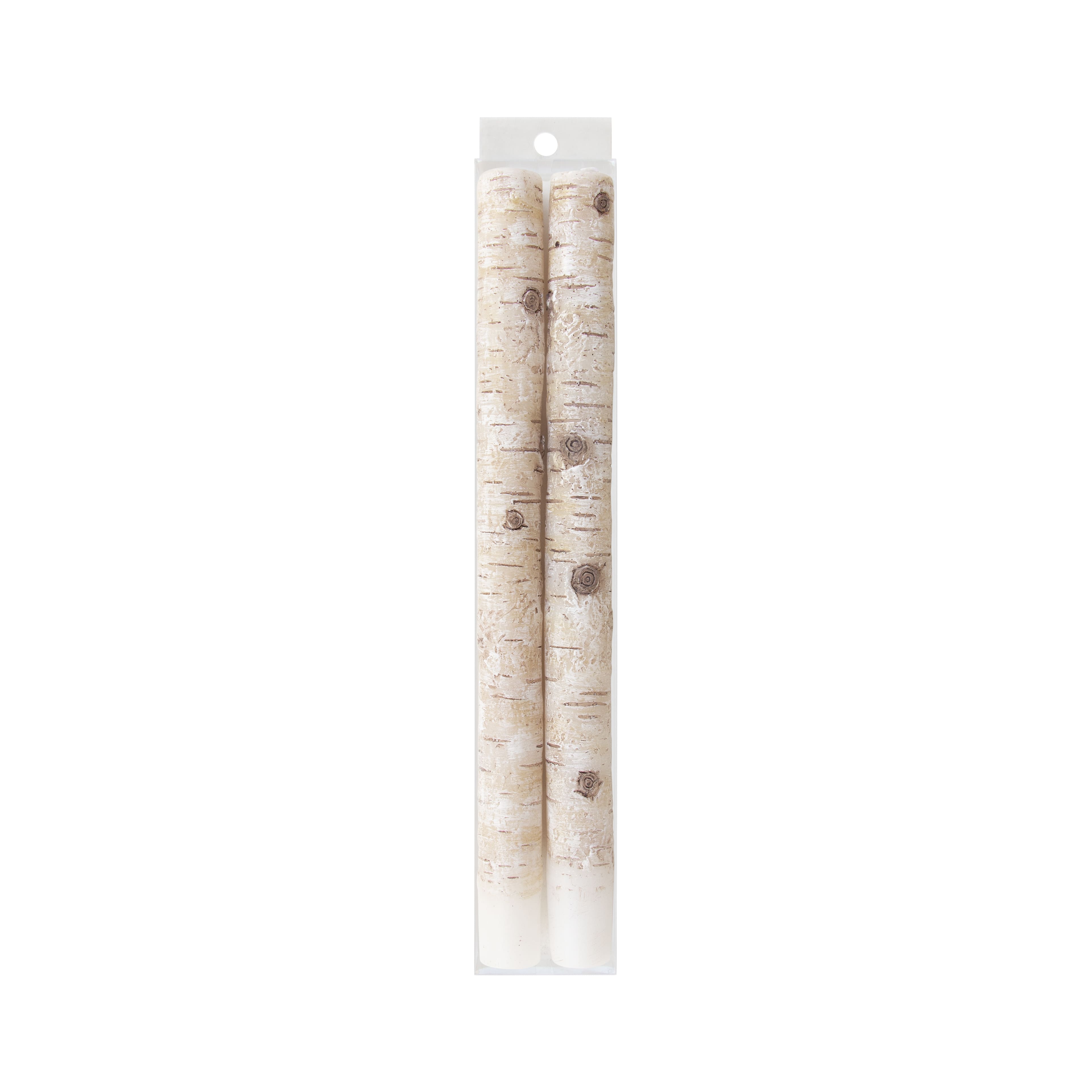10&#x22; Birch Taper Candles, 2ct. by Ashland&#xAE;