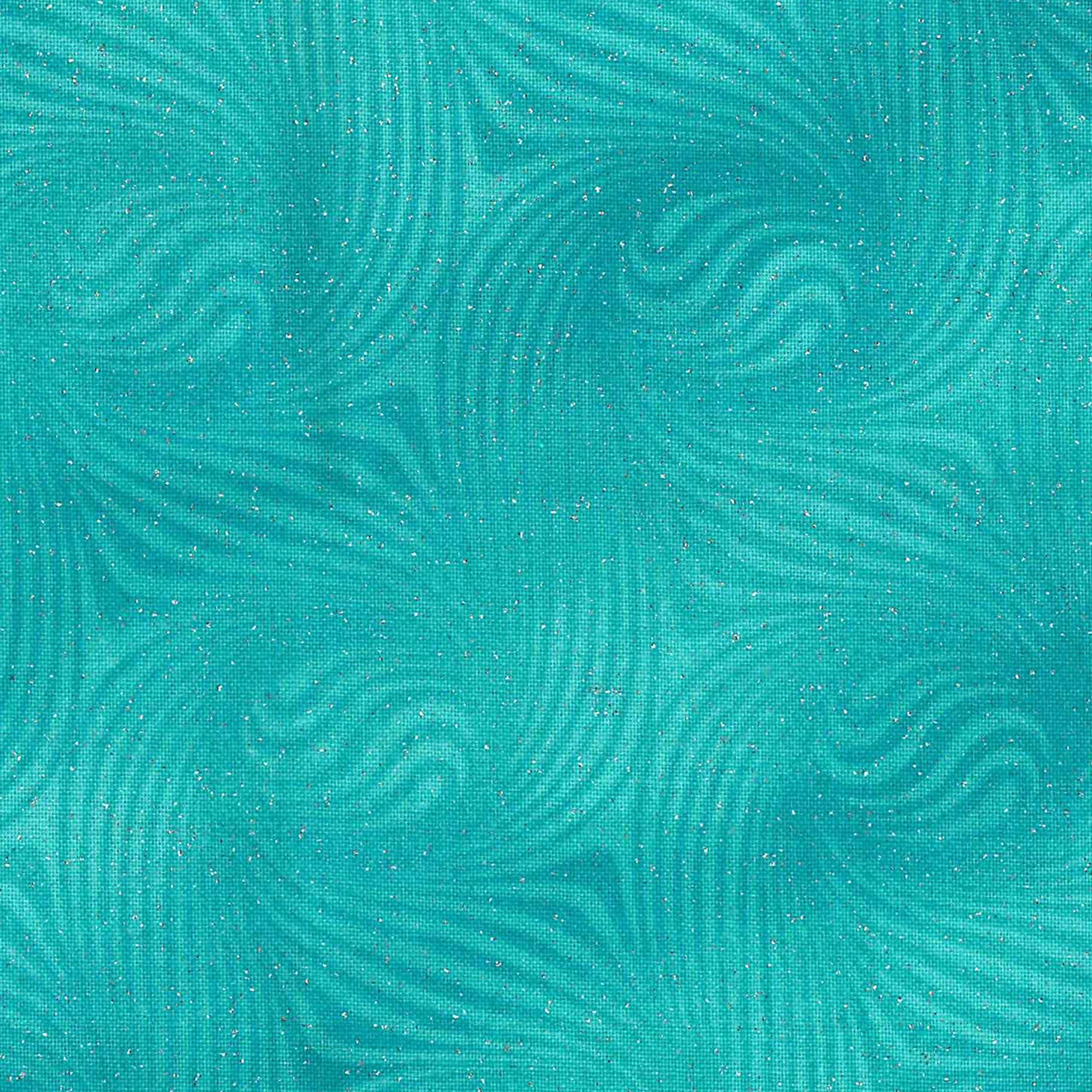 Fabric Traditions Teal Essential Glitter Tonal Cotton Fabric