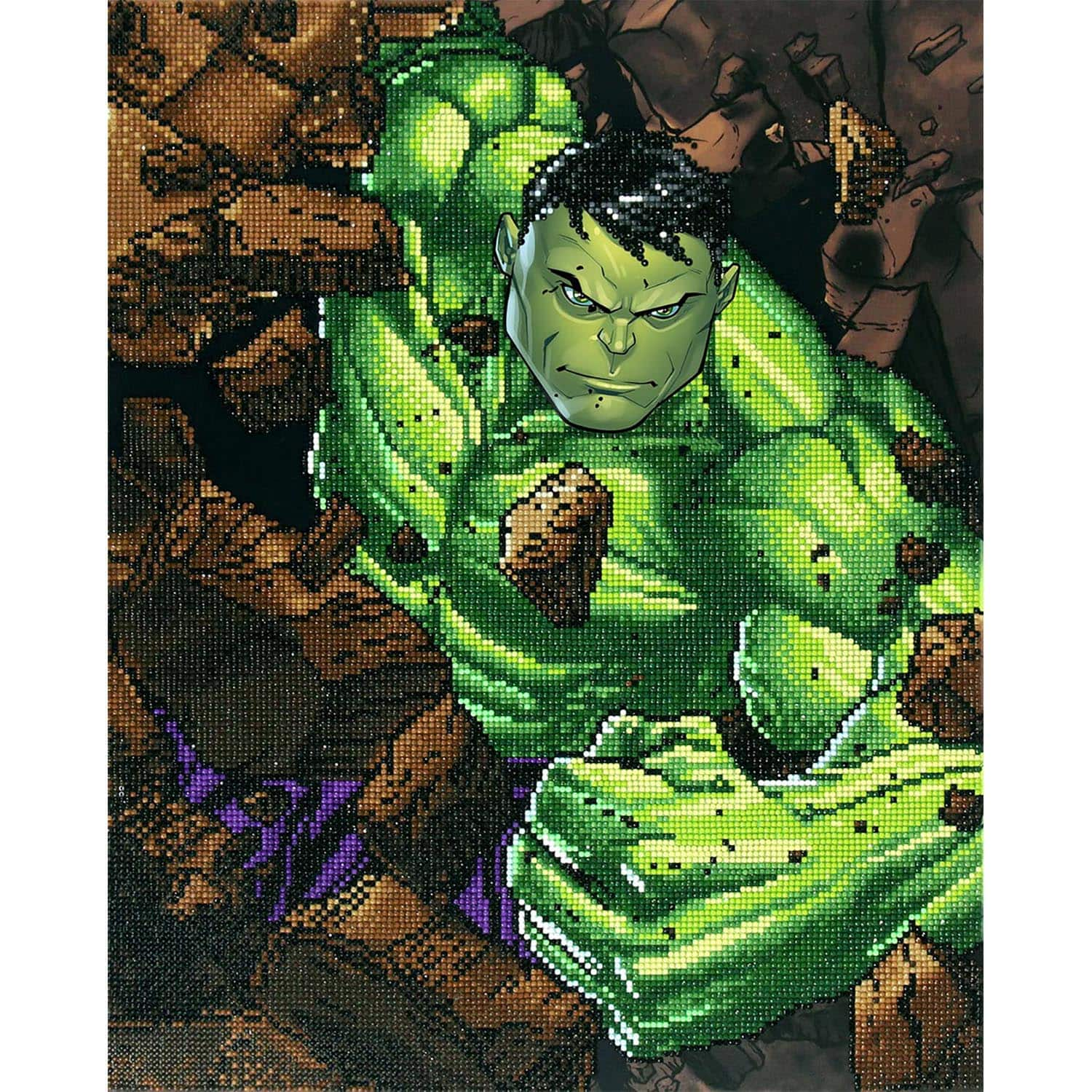 Camelot Dotz Hulk Smash Diamond Painting Kit