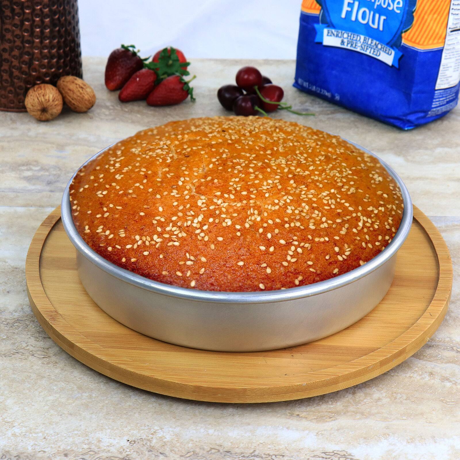 Martha Stewart 9" Aluminum Round Pan