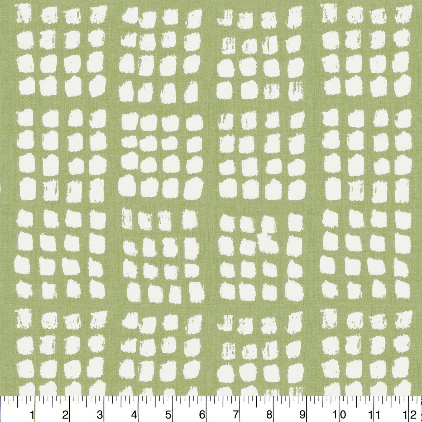 Pkl Studio Sage Grid Cotton Home D&#xE9;cor Fabric