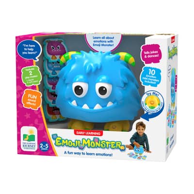 Learn with Me - Emoji Monster By The Learning Journey | 10.88" x 8.75" x 6.5" | Michaels