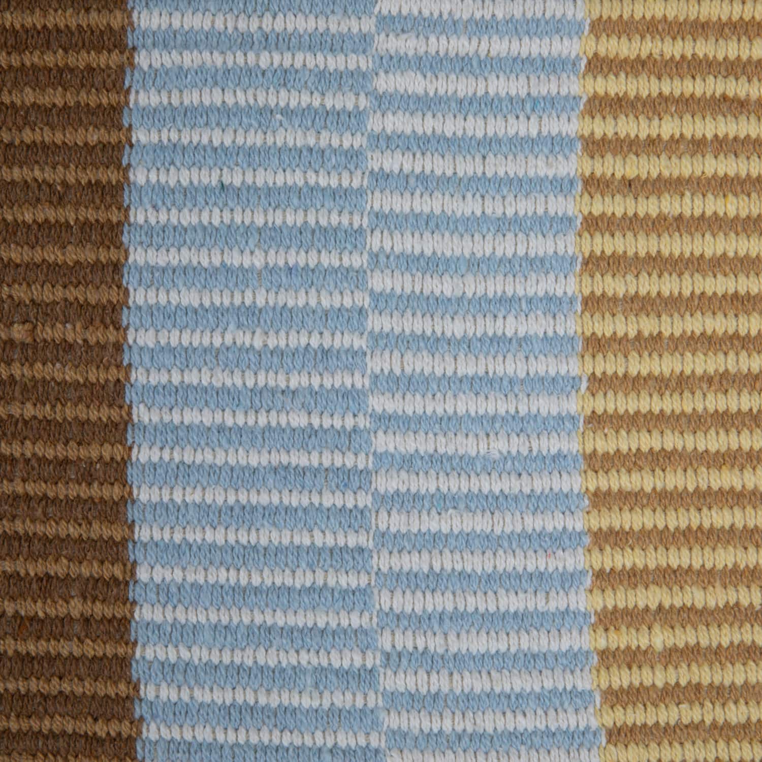 Hello Honey® 60" Striped Woven Reclaimed Cotton Blend Throw with Fringe