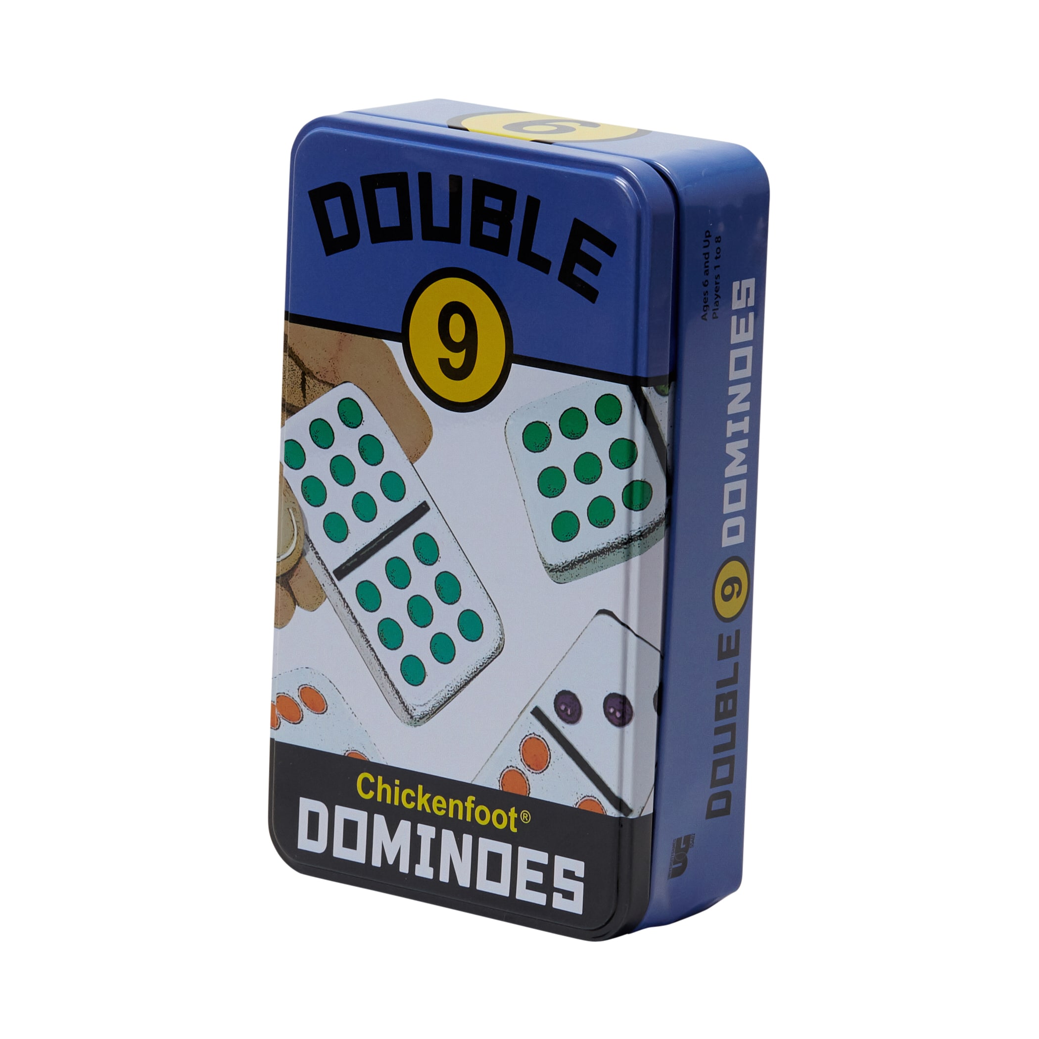 Double 9 Chickenfoot&#xAE; Dominoes