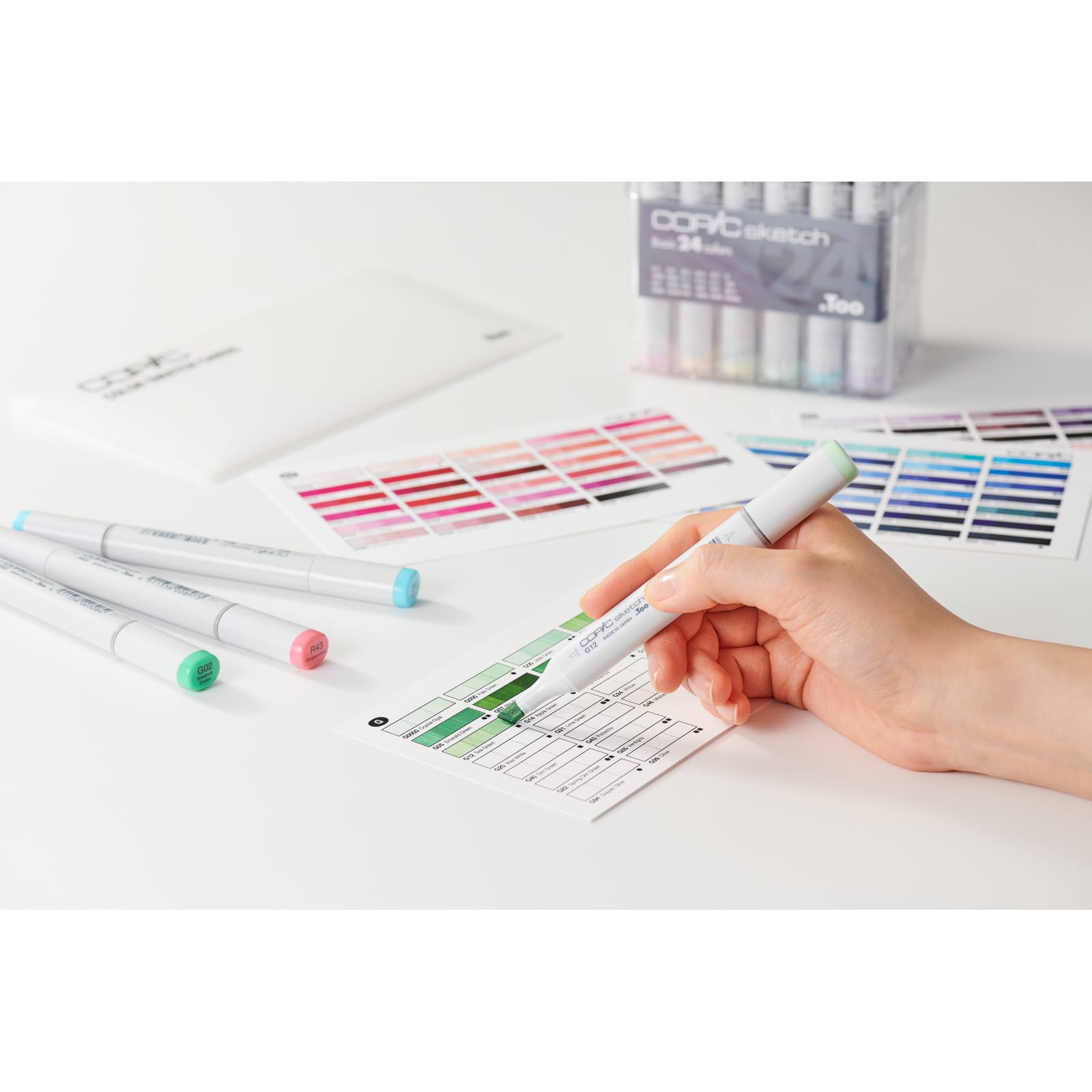 Copic&#xAE; Color Swatch Cards