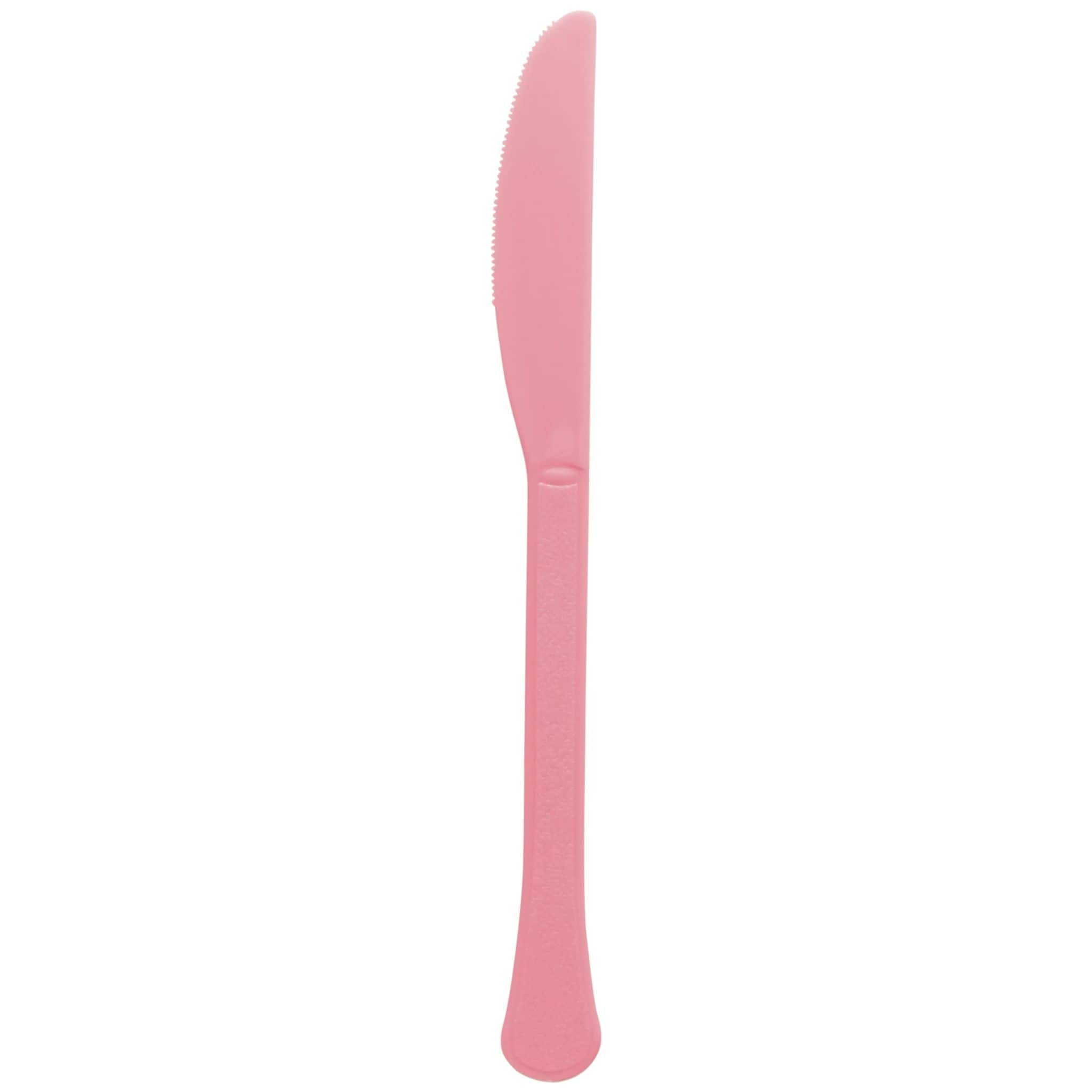 Pink Heavy Weight Plastic Knives, 150ct. | Michaels