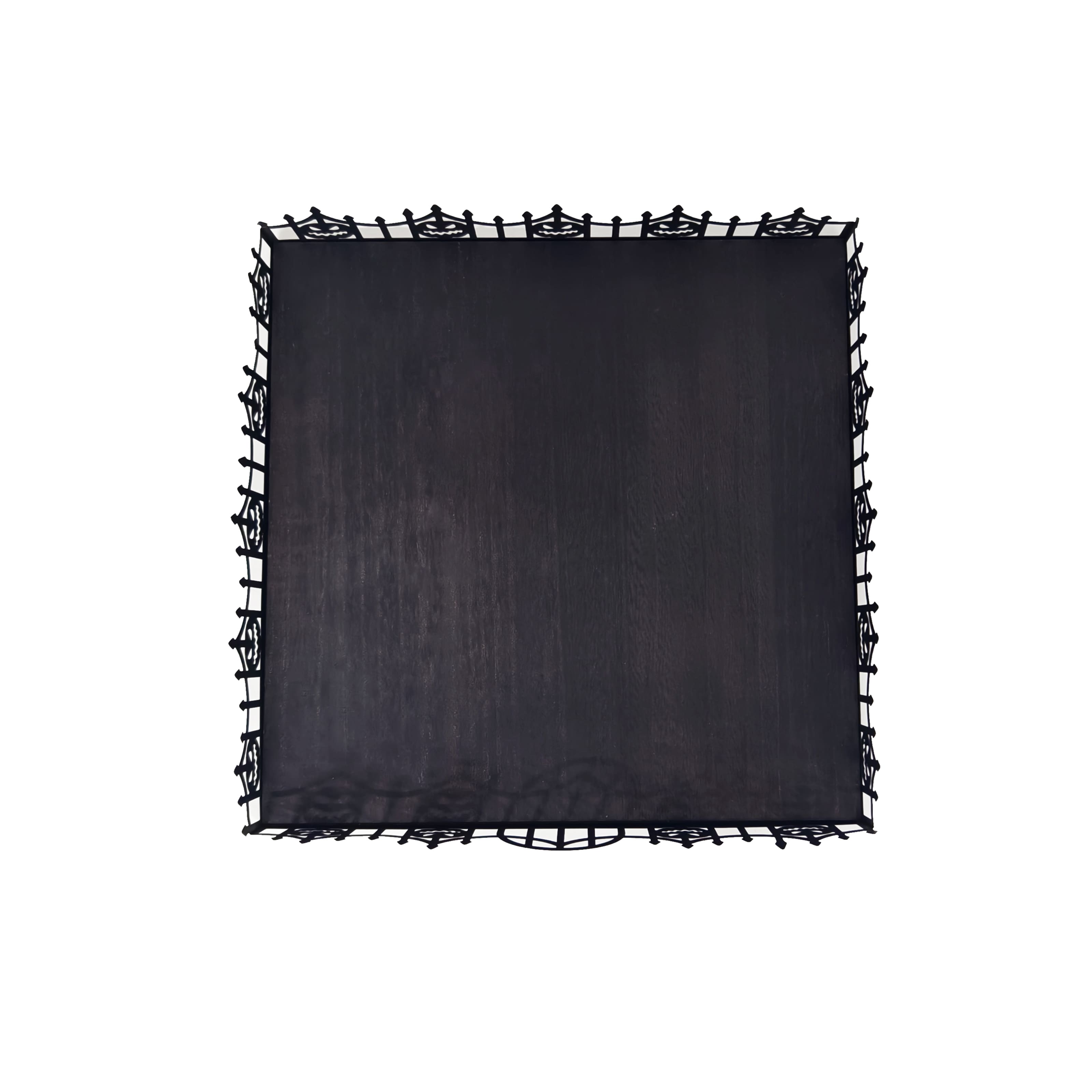 12&#x22; x 12&#x22; Black Square Decorative Tray by Ashland&#xAE;