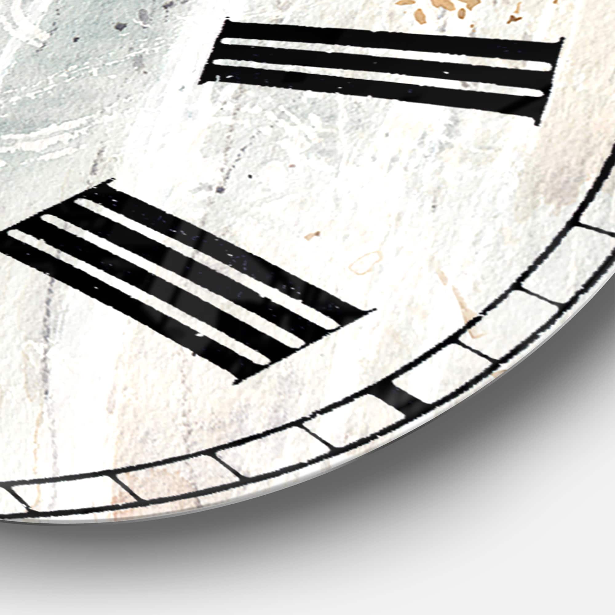 Designart 'A Woodland Walk Into The Forest Iii Traditional Wall Clock