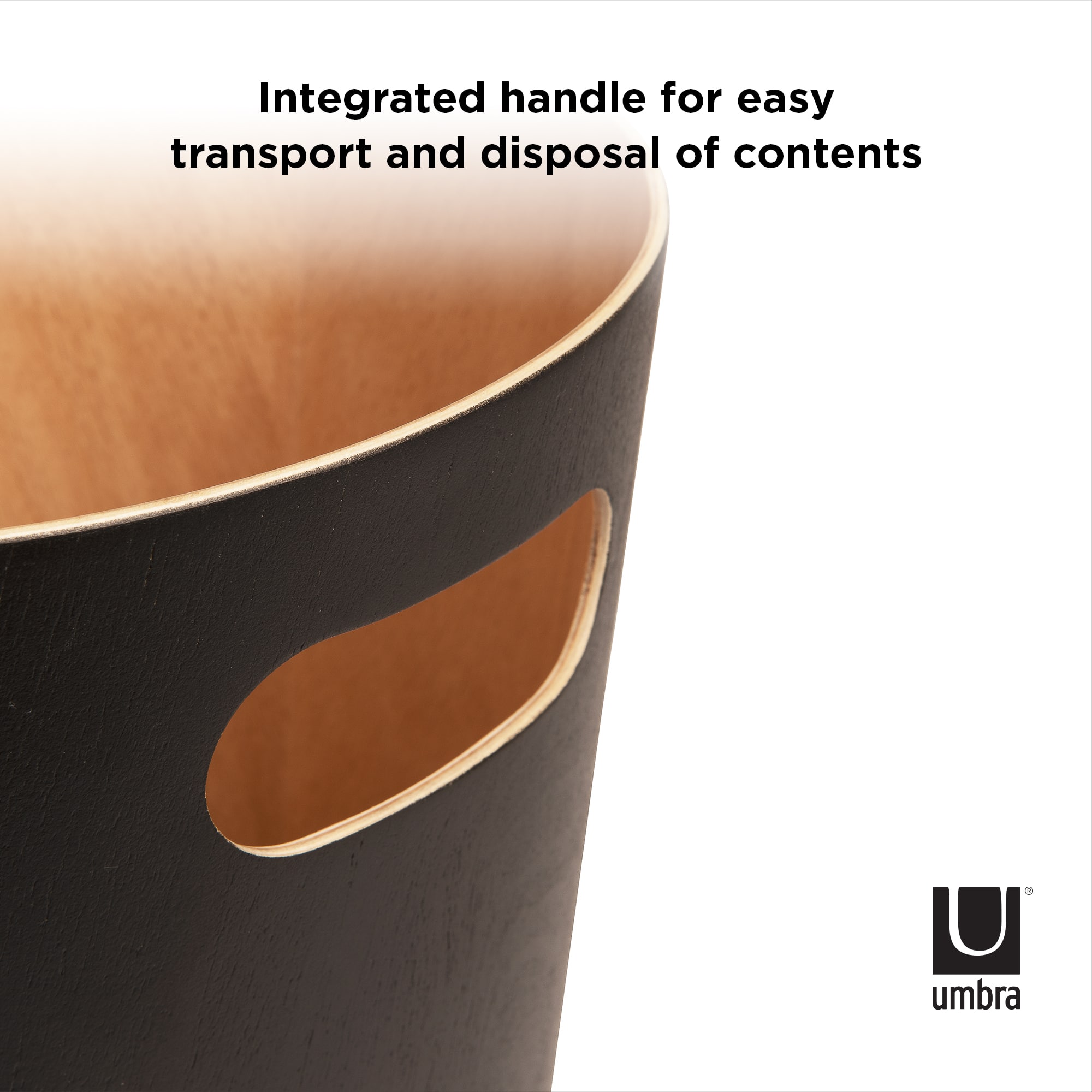 Umbra 2gal. Woodrow Trash Can
