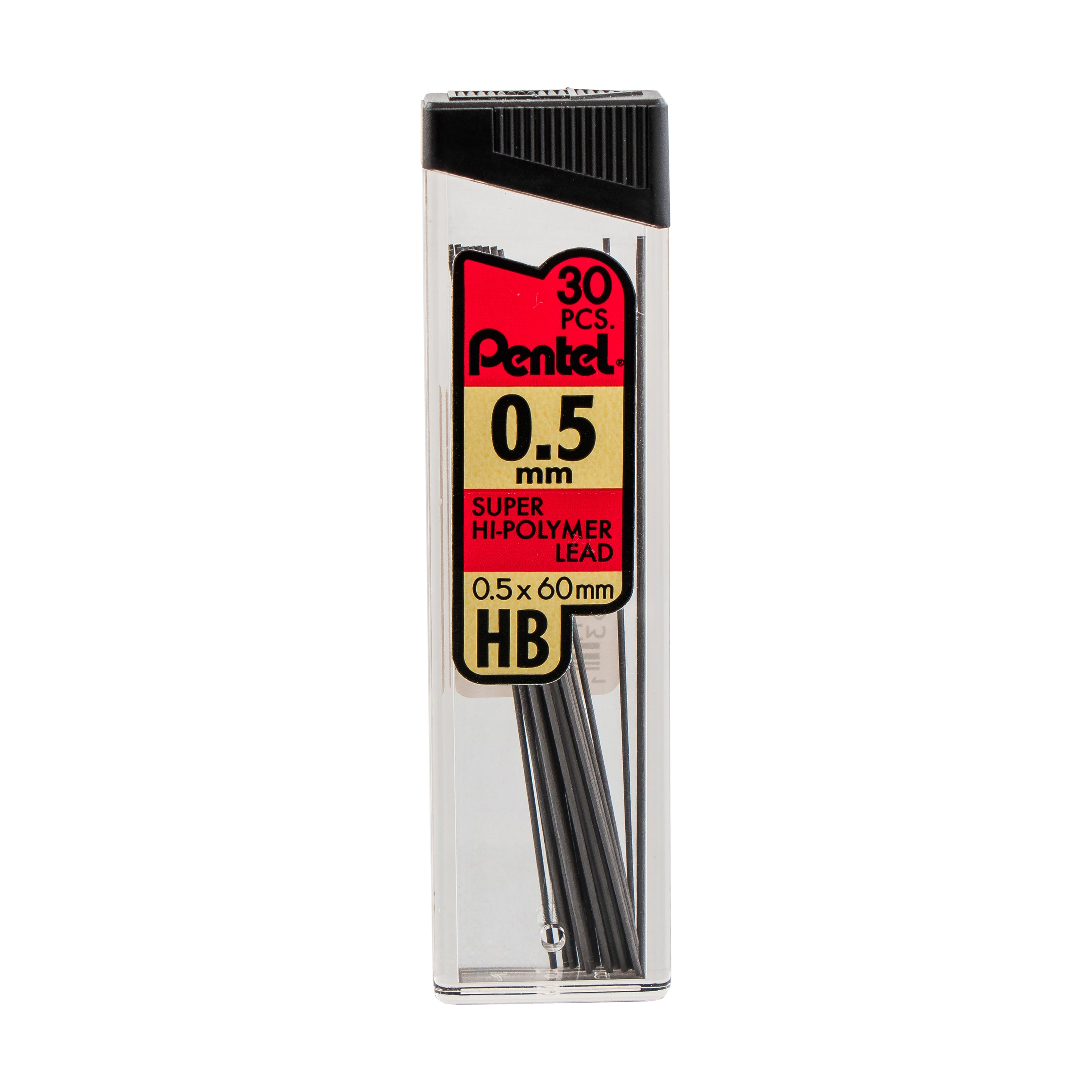 Pentel&#xAE; 0.5mm HB Super Hi-Polymer Mechanical Pencil Lead Refills, 90ct.