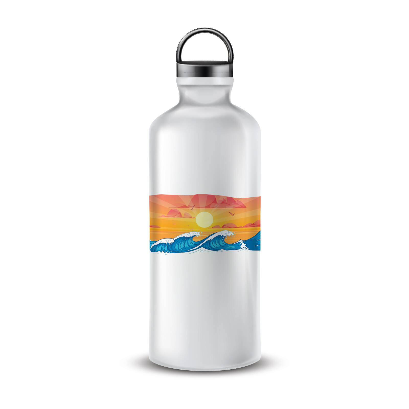 Panoramic Sunset &#x26; Wave Die Cut Stickers by Recollections&#x2122;