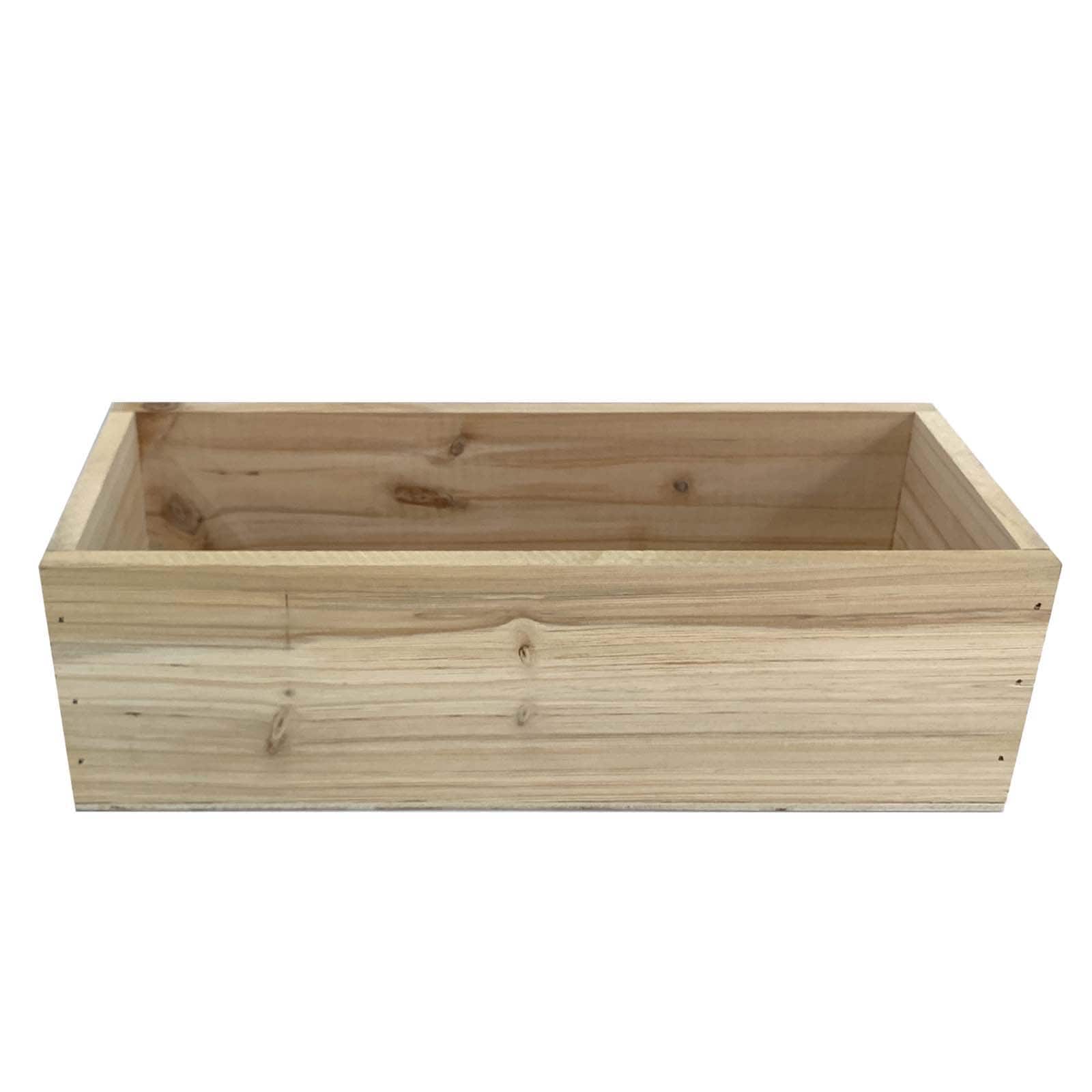 Wooden Box by Make Market | 8.4 x 5.3 x 3.4 | Michaels