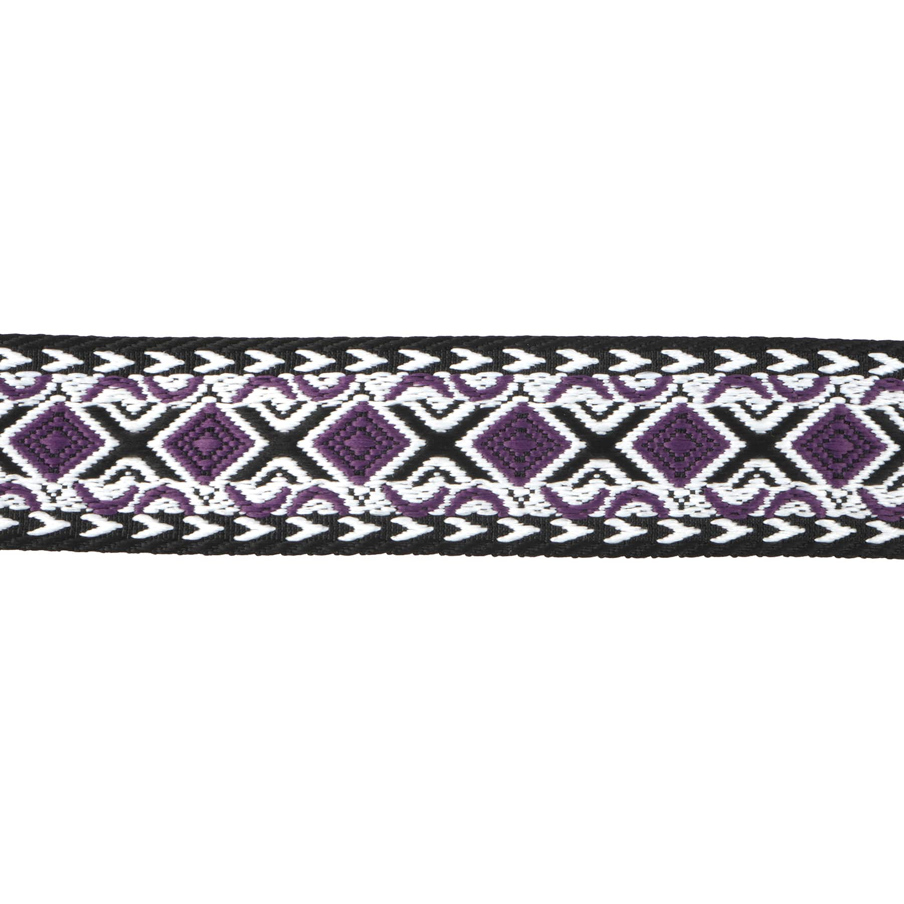 1.5&#x22; Black Rhombus Belting Trim by Celebrate It&#xAE;
