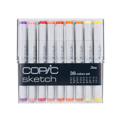 【値下げしました】Copic sketch 36色　(オマケ付) 値下げしました】Copic sketch 36色 (オマケ付) - メルカリ