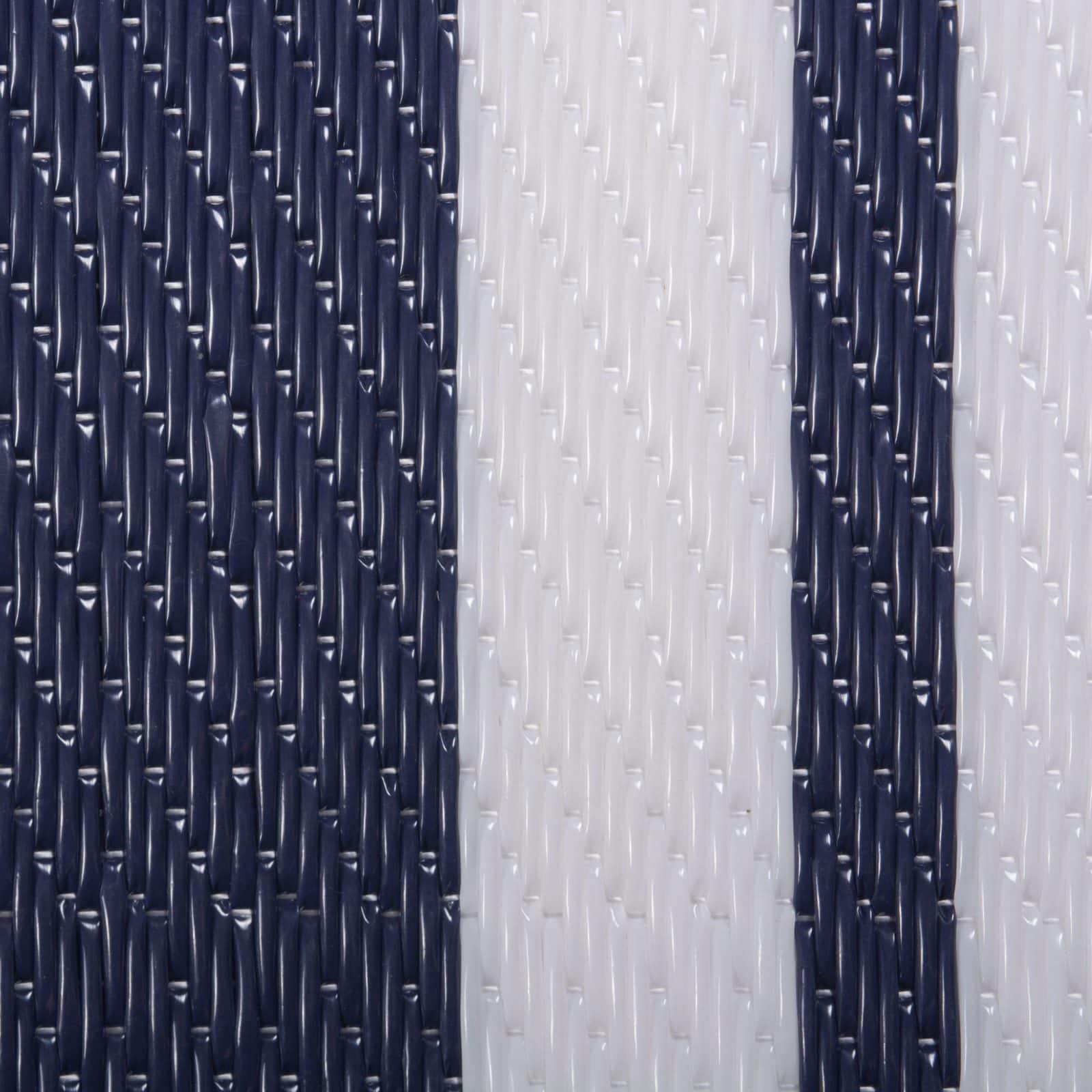 DII® Nautical Blue Multi Stripe Outdoor Rug, 4ft. x 6ft.