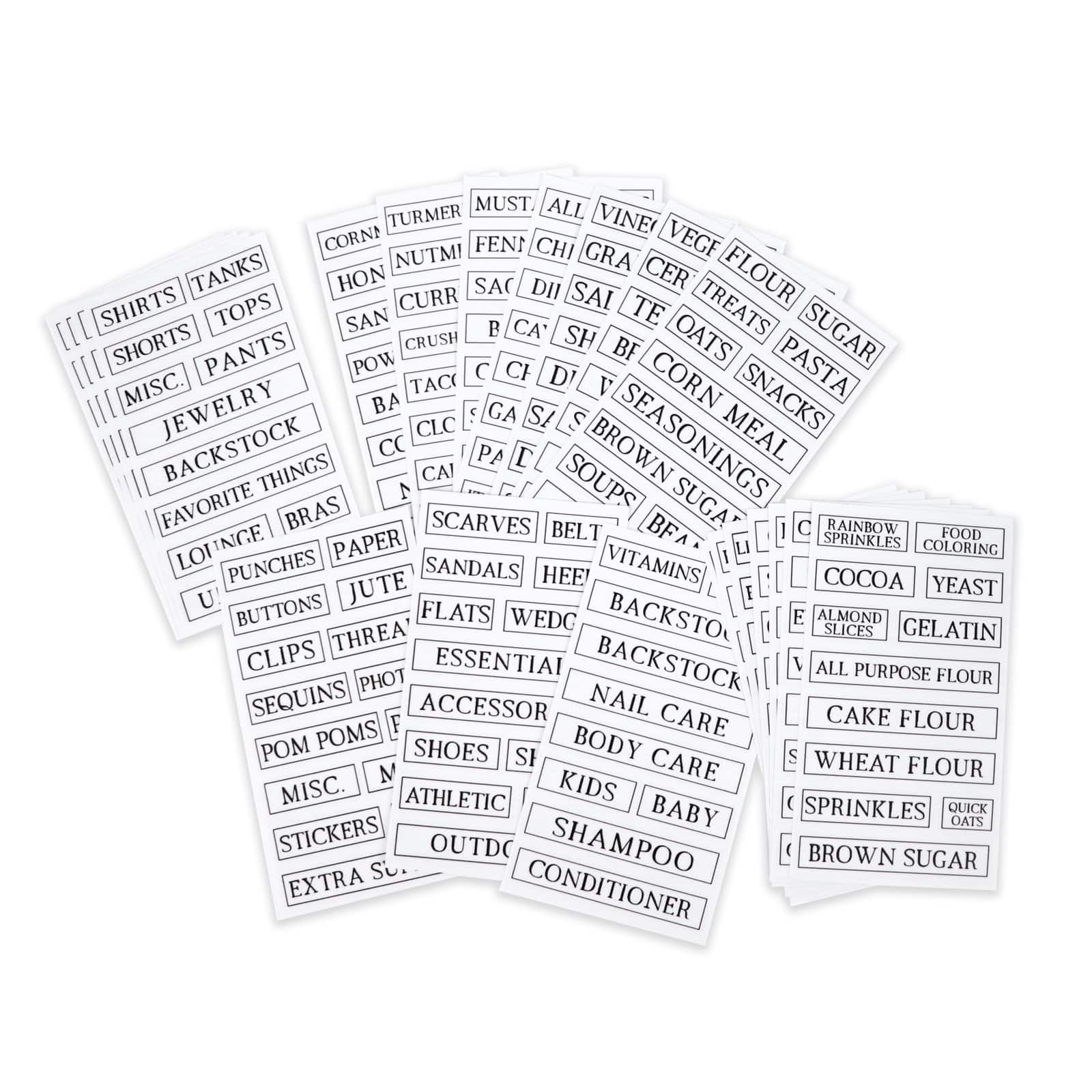 Clear Rectangle Household Label Stickers by Recollections™ | Michaels