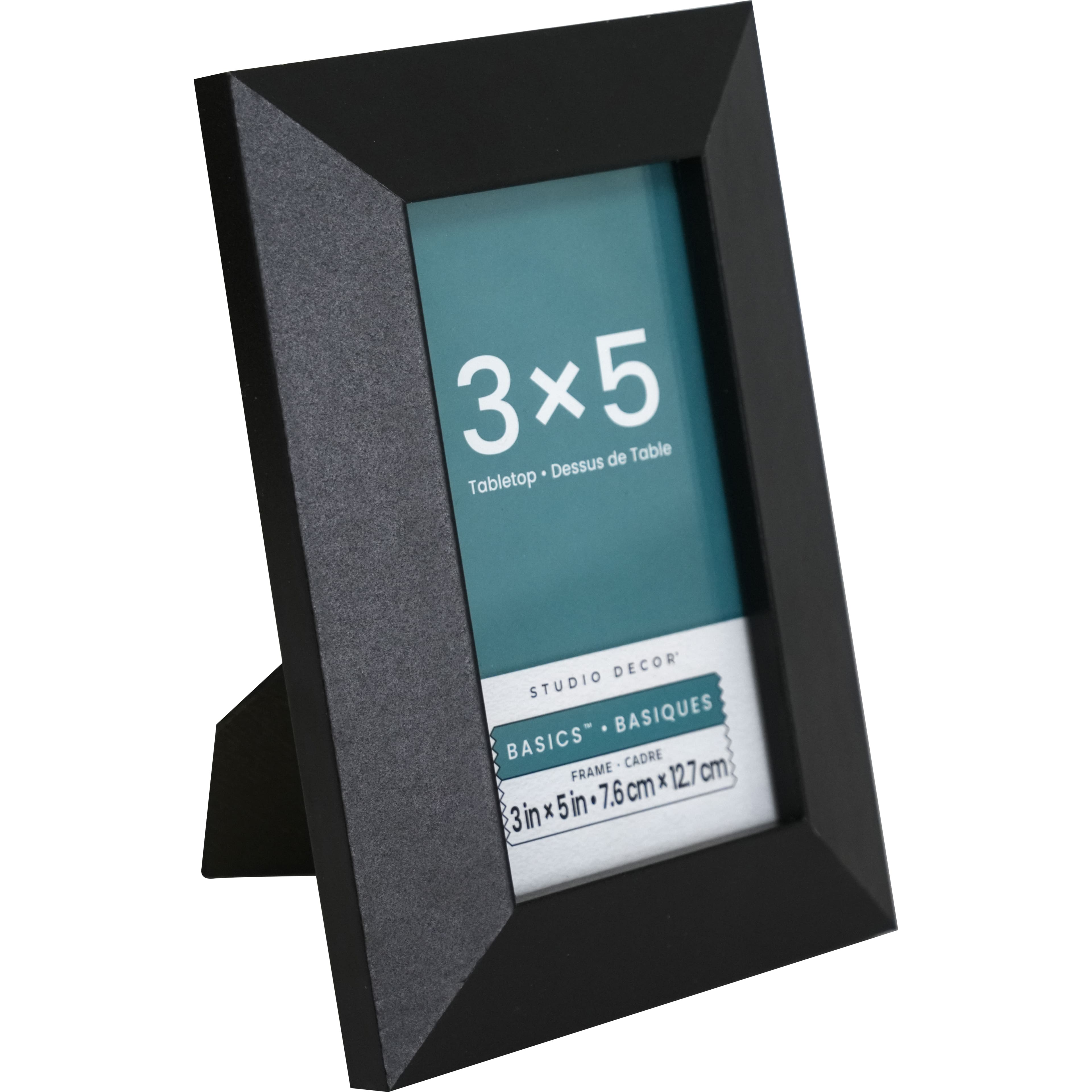 Basics&#x2122; Studio Black Tabletop Frame by Studio D&#xE9;cor&#xAE;