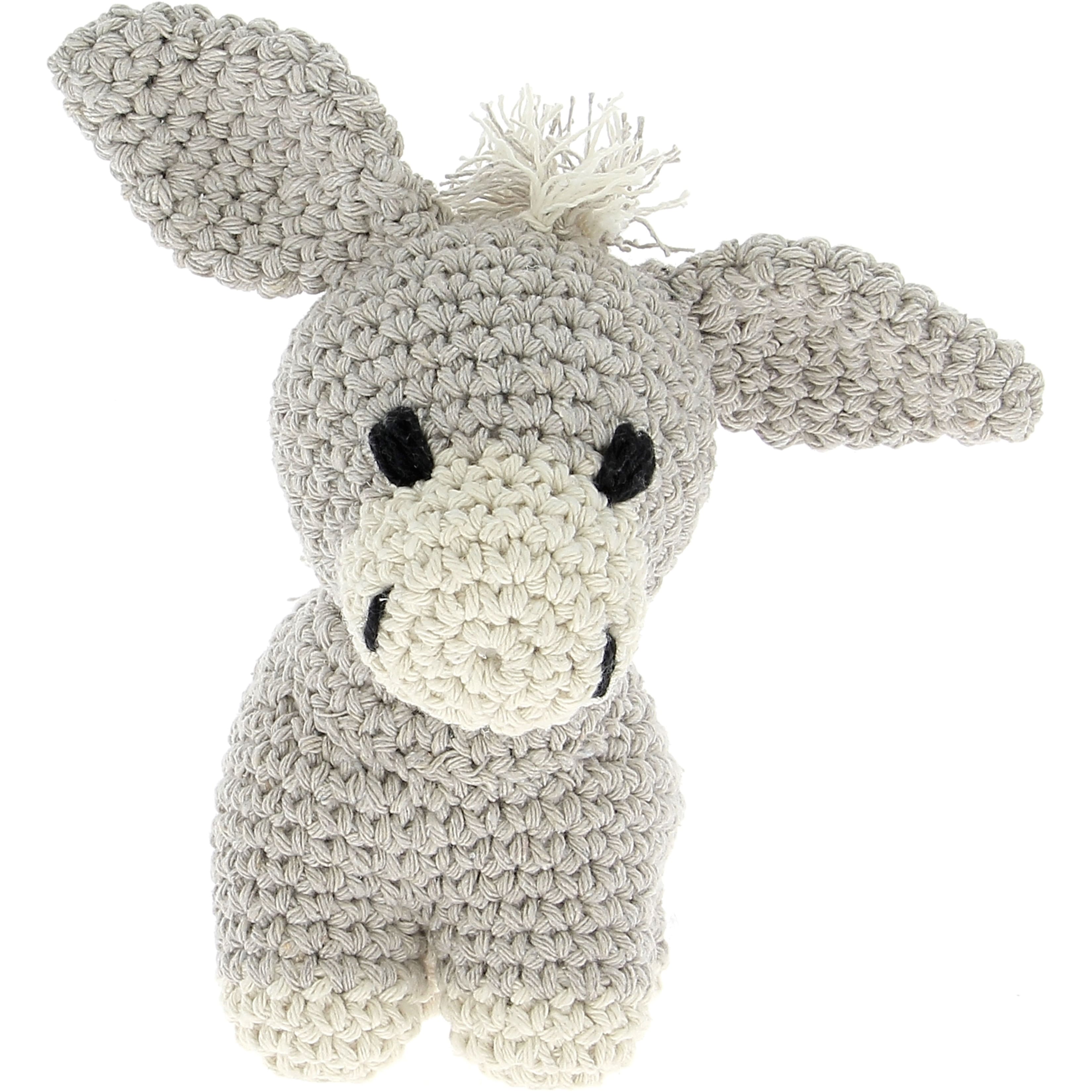 Hoooked Joe the Grey Donkey DIY Crochet Kit