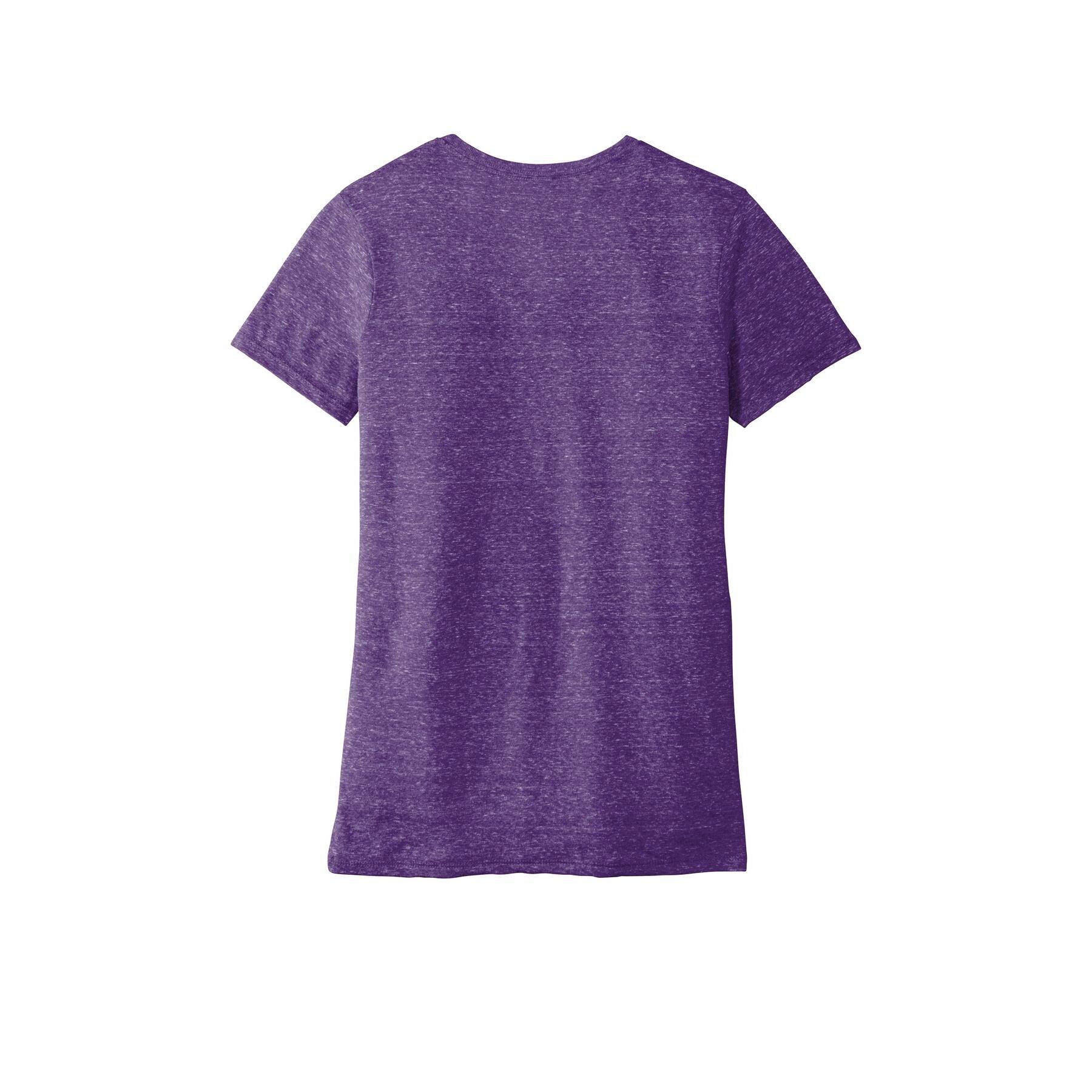 JERZEES&#xAE; Ladies Snow Heather Jersey V-Neck T-Shirt