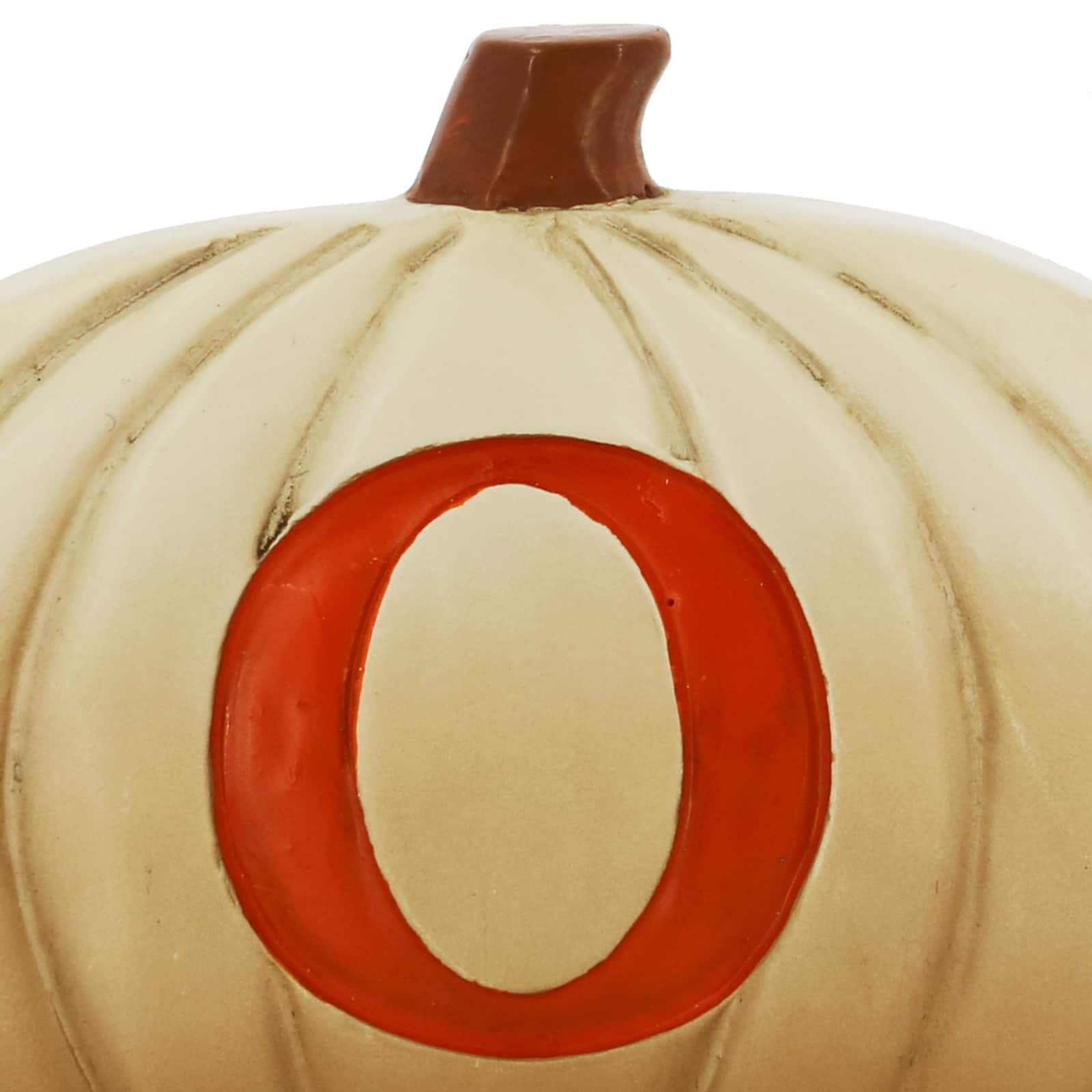 Monogram Pumpkin Tabletop D&#xE9;cor by Ashland&#xAE;