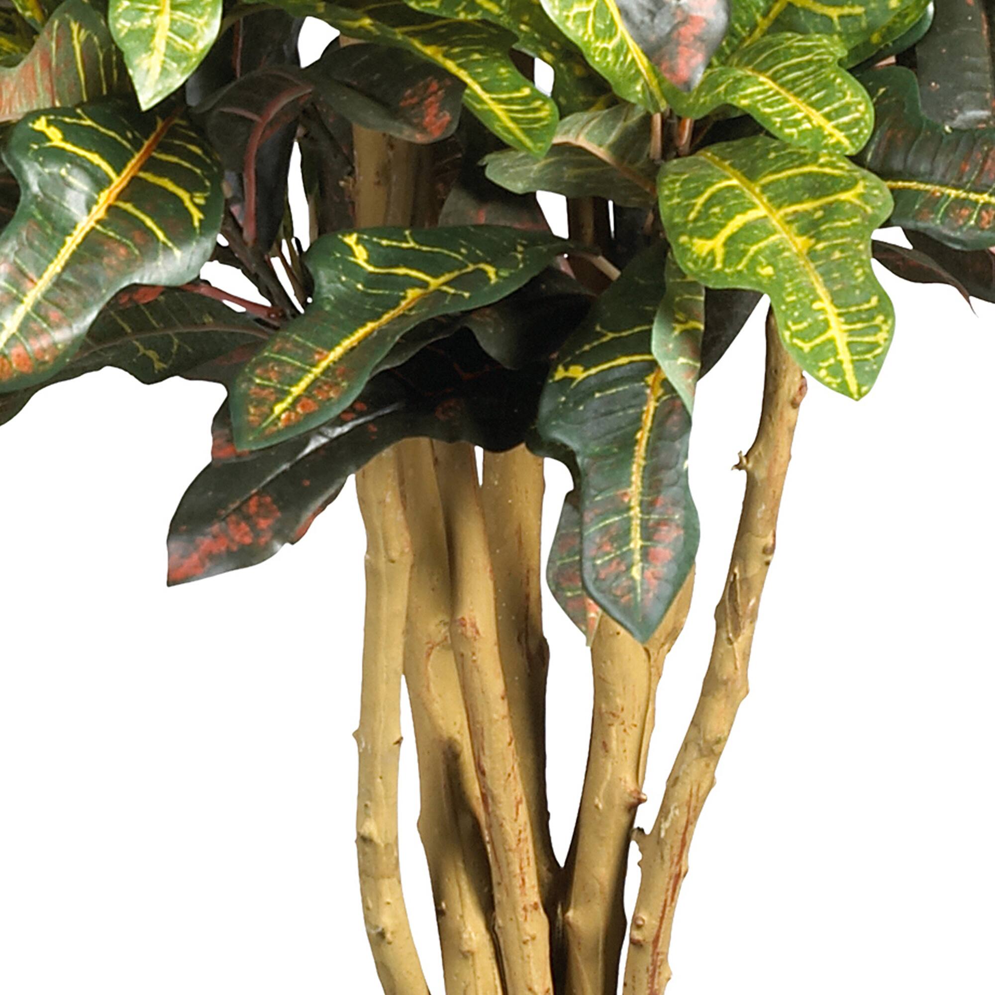 3ft. Potted Croton Tree Artificial Trees Michaels